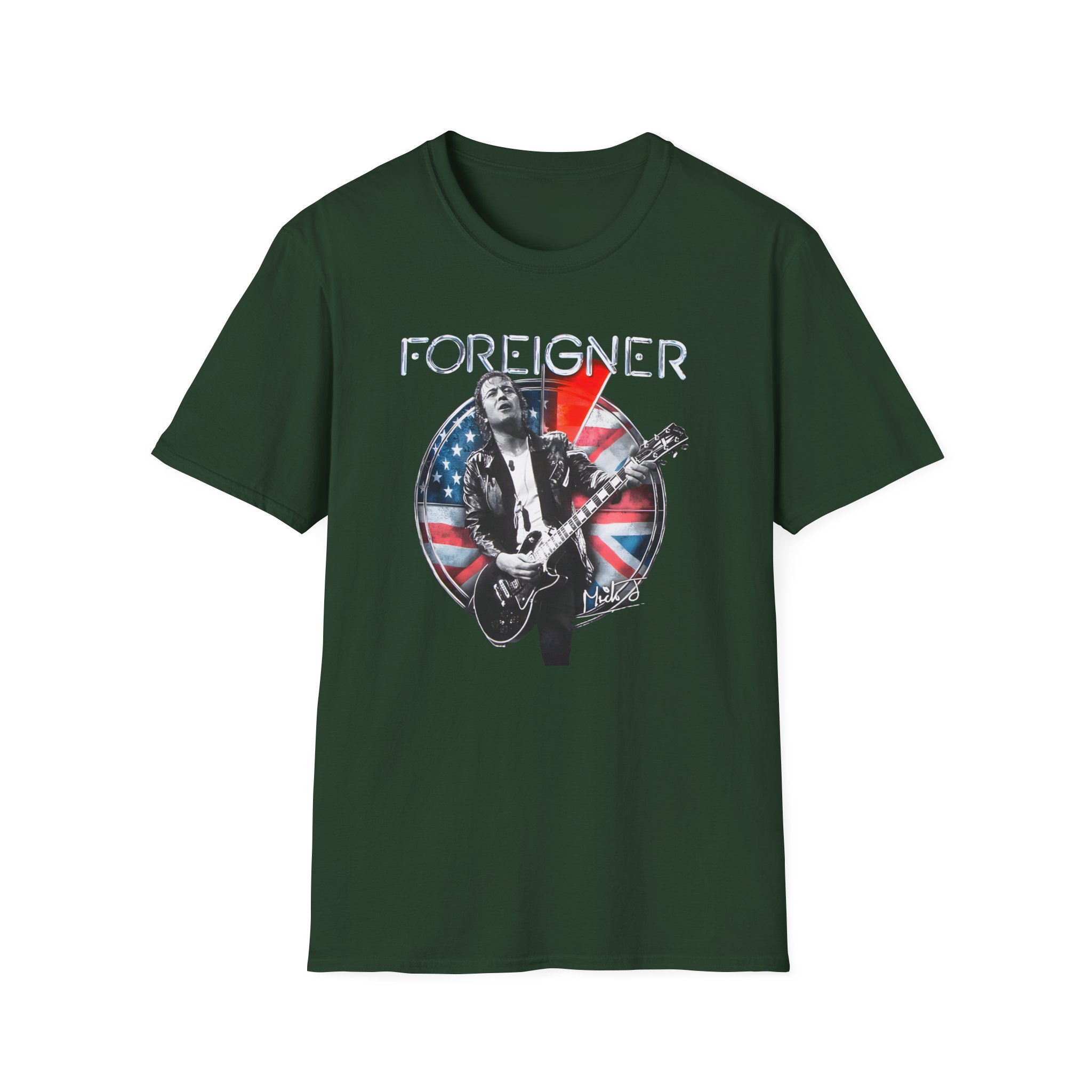 Foreigner Mick Jones Unisex Softstyle T-Shirt