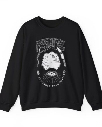 Amigo The Devil Stronger Than Dead Unisex Heavy Blend™ Crewneck Sweatshirt