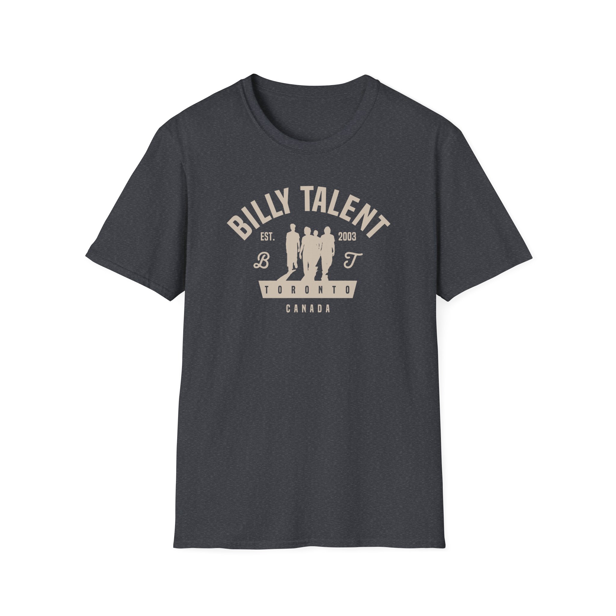 Billy Talent Band Silhouette Unisex Softstyle T-Shirt