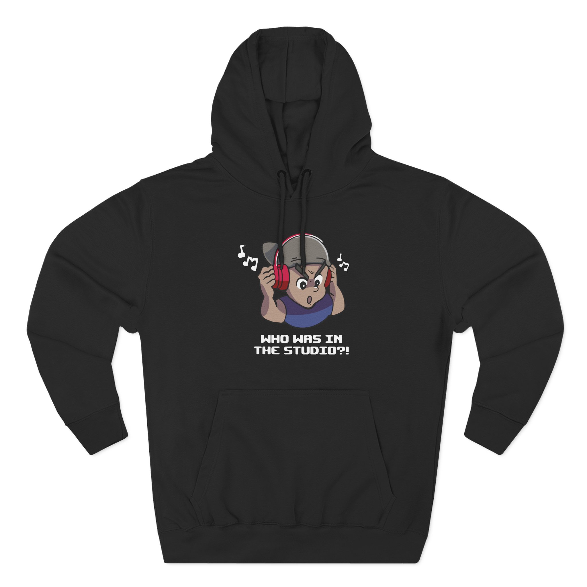 Dashie Who Was in the Studio Three-Panel Fleece Hoodie