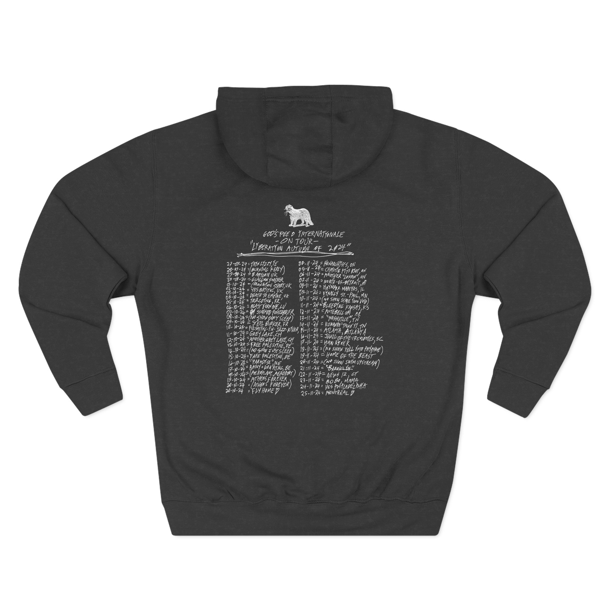 Godspeed You Black Emperor Three-Panel Fleece Hoodie