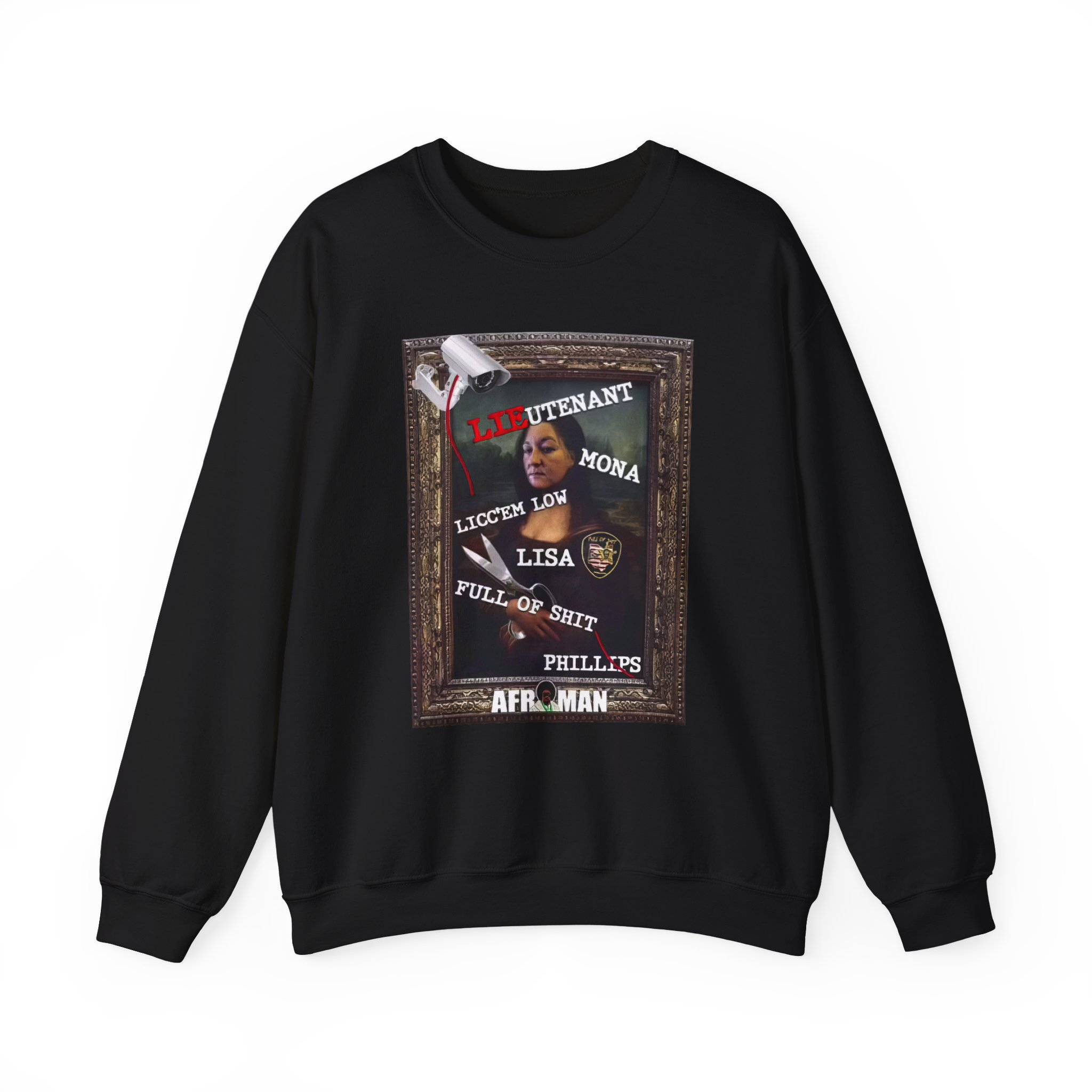 Afroman Lt Licc’em Low Lisa Full of Shit Phillips Unisex Heavy Blend™ Crewneck Sweatshirt