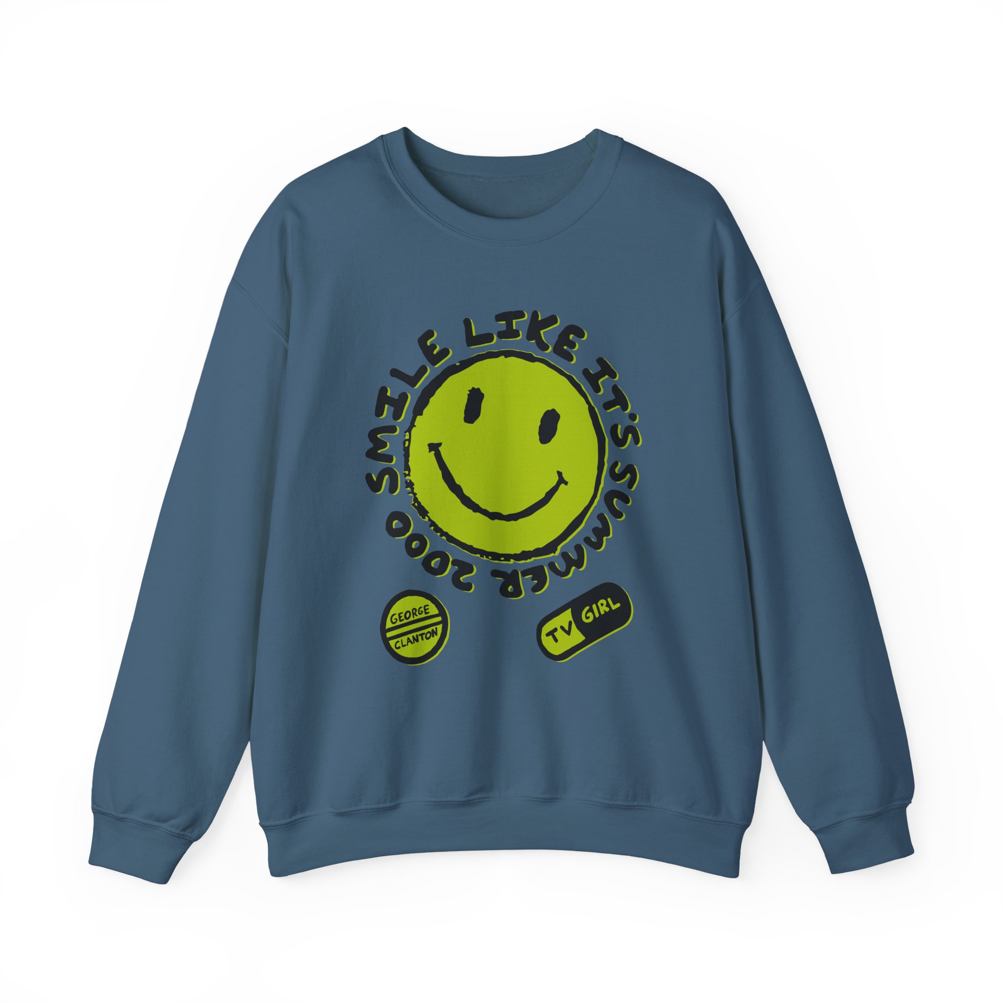 Tv Girl Smile Like It's Summer 2000 Unisex Heavy Blendâ„¢ Crewneck Sweatshirt