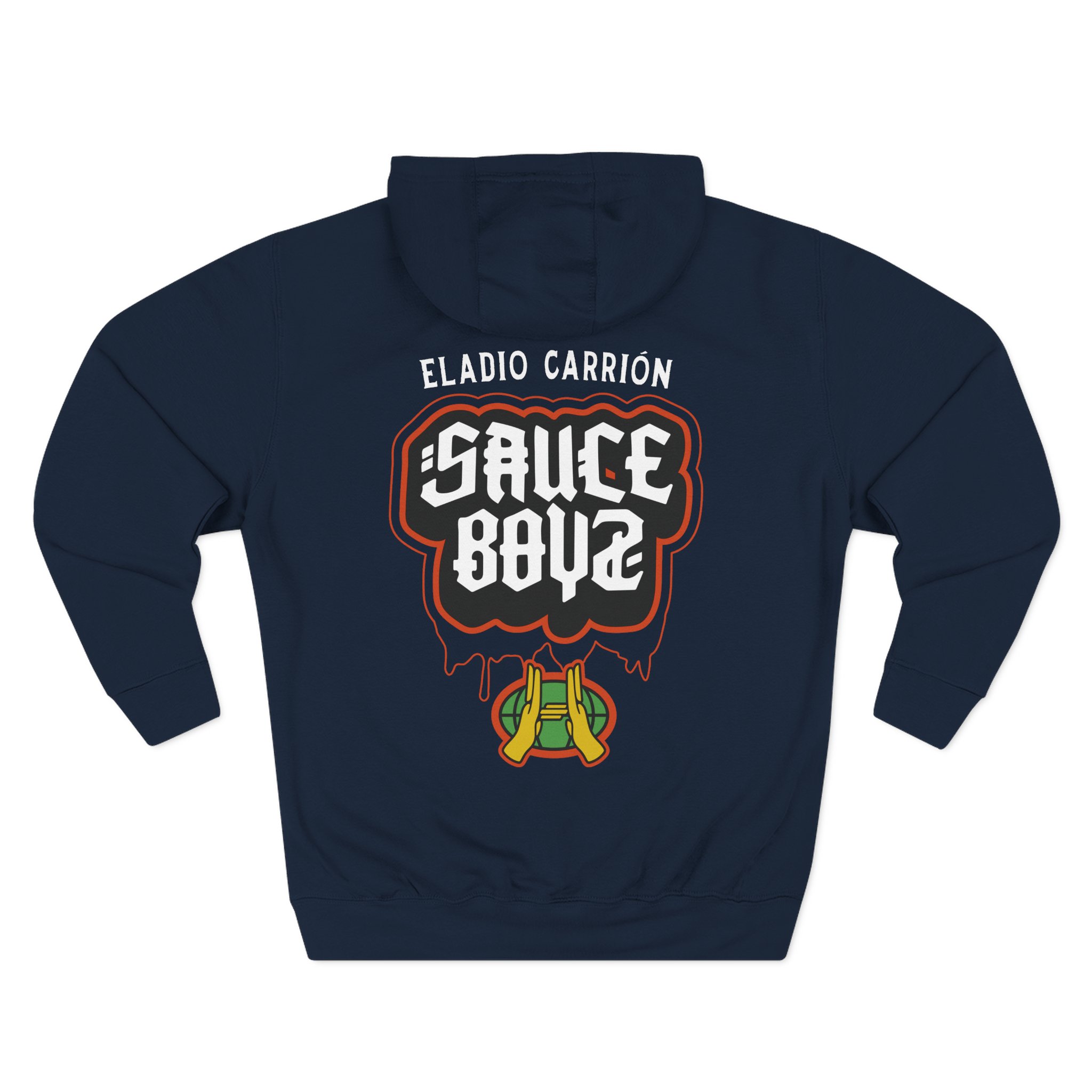 Eladio Carrion Sauce Boyz Three-Panel Fleece Hoodie
