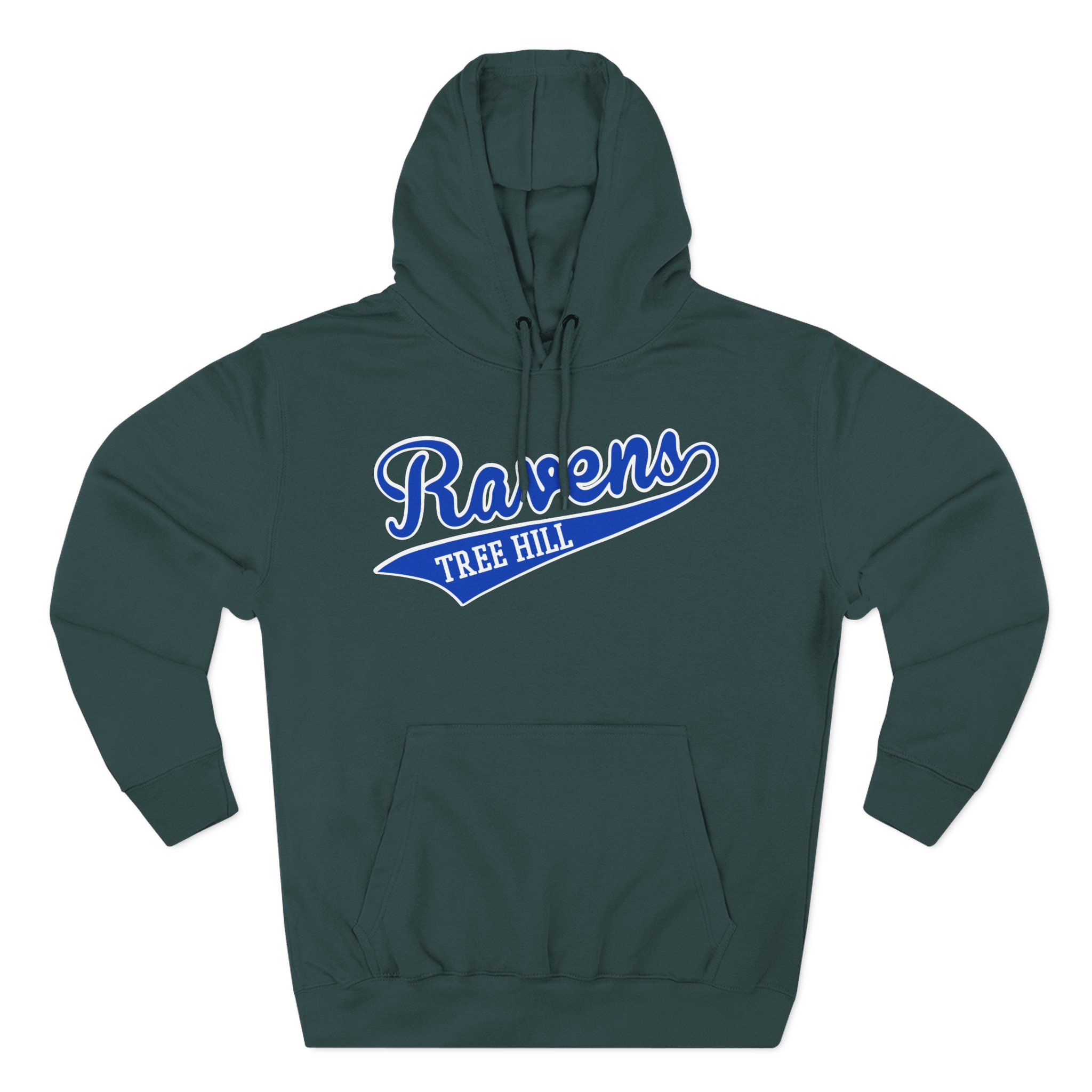 Tree Hill Ravens Swoosh Three-Panel Fleece Hoodie