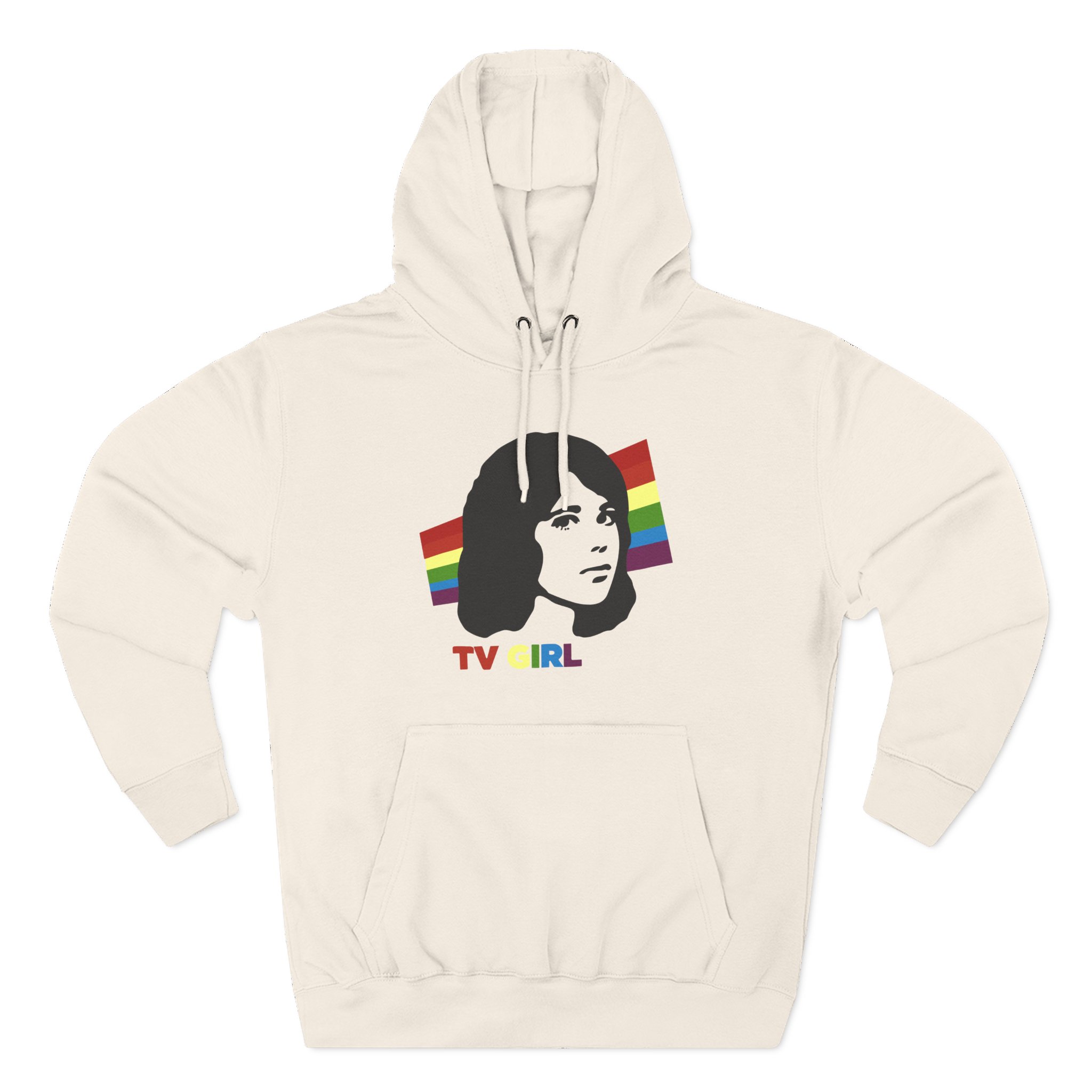 Tv Girl Three-Panel Fleece Hoodie