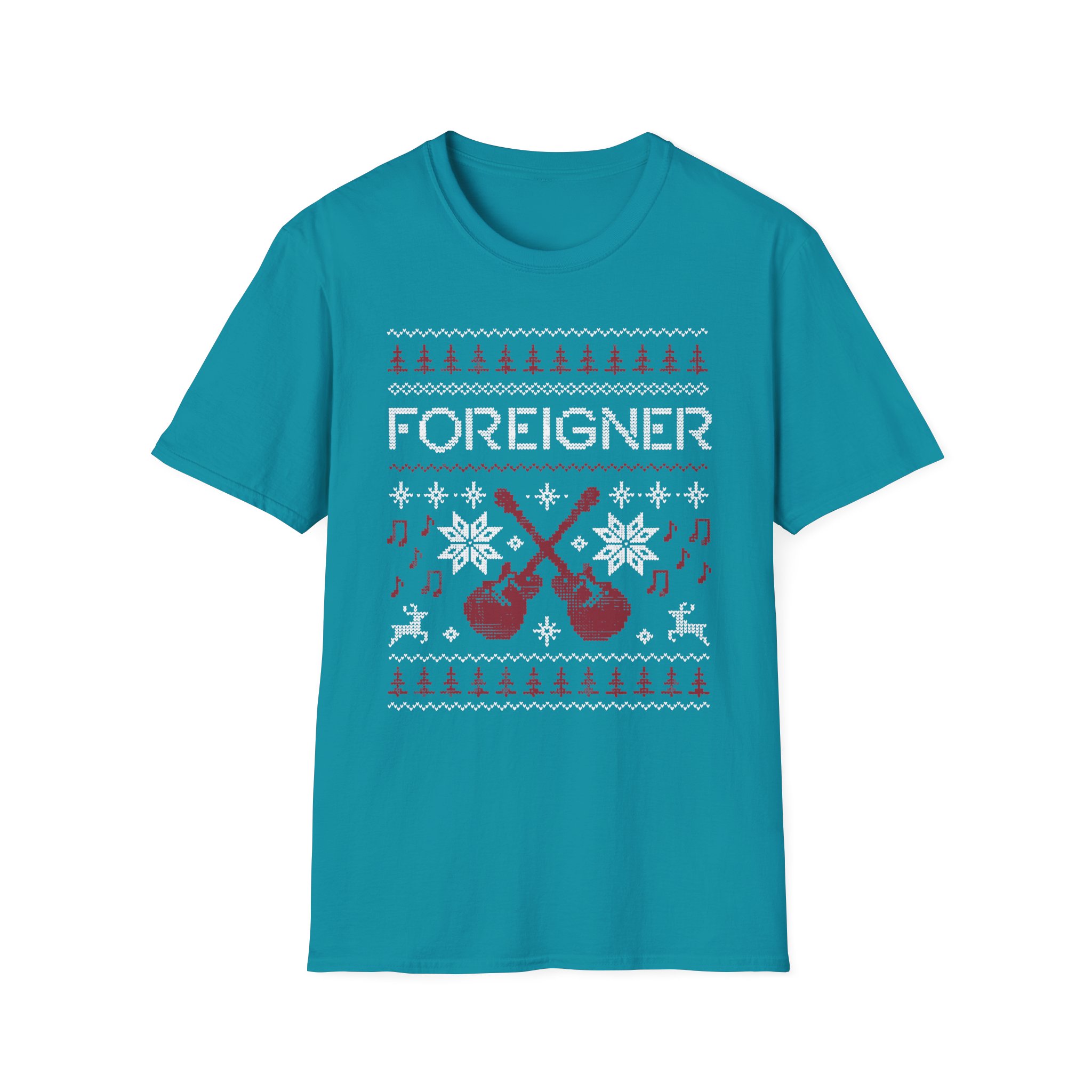 Foreigner Holiday Unisex Softstyle T-Shirt