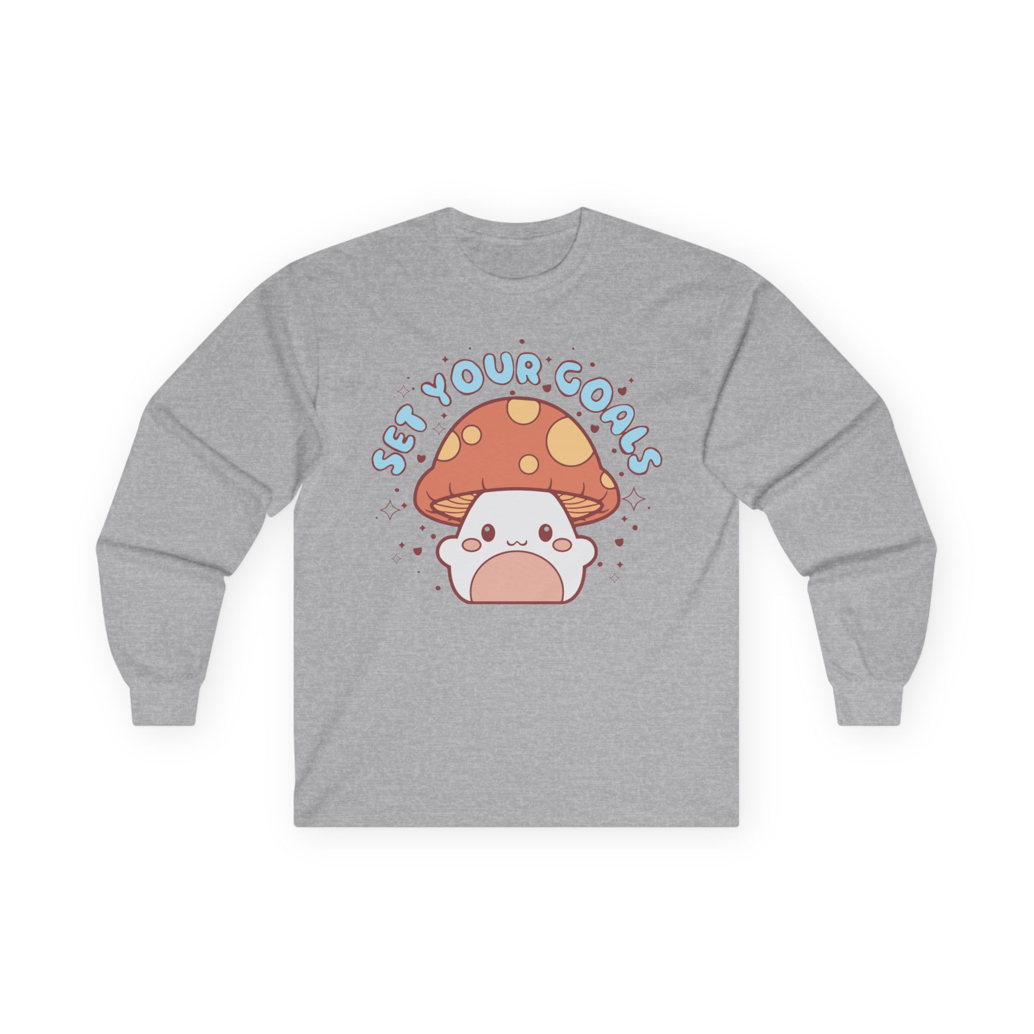 Set Your Goals Shroom Unisex Ultra Cotton Long Sleeve Tee