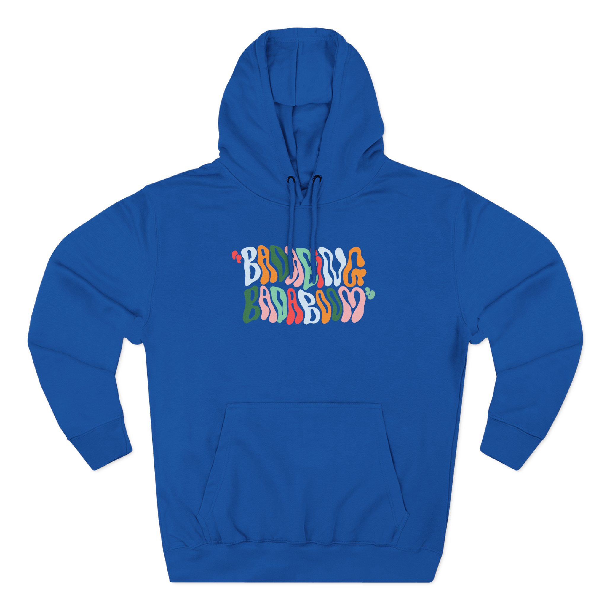 Stephanie Soo Badabing Badaboom Three-Panel Fleece Hoodie