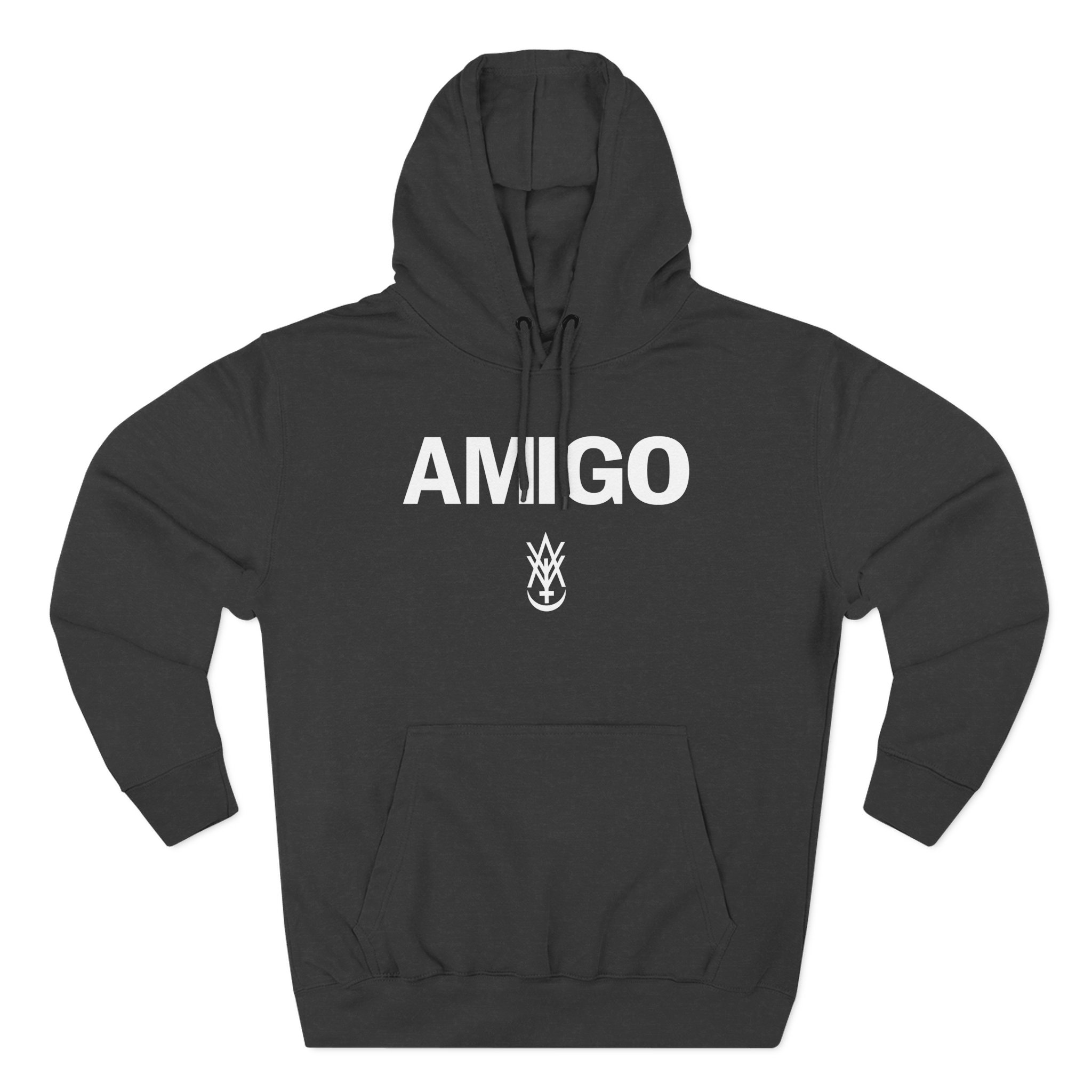 Amigo the Devil Seal the Deal Three-Panel Fleece Hoodie