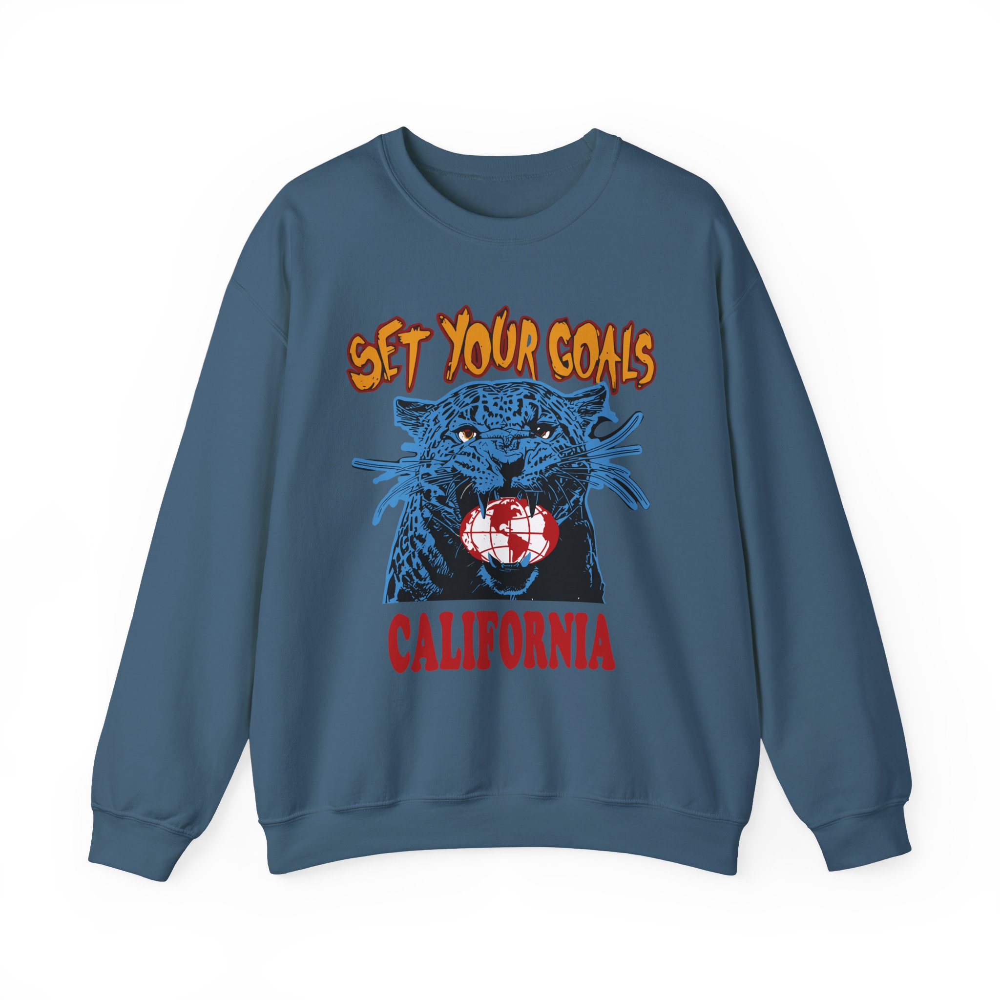 Set Your Goals Jaguar Unisex Heavy Blendâ„¢ Crewneck Sweatshirt