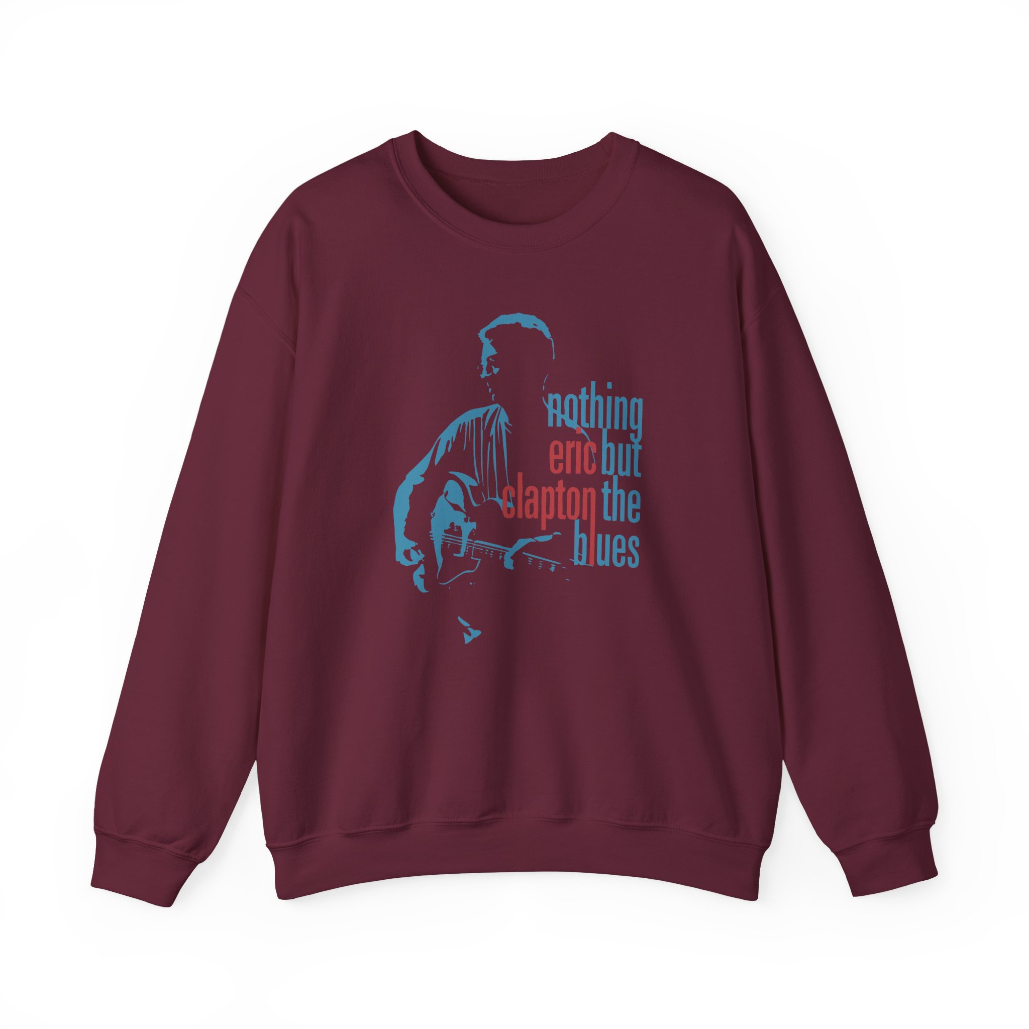 Eric Clapton Nothing but the Blues Unisex Heavy Blendâ„¢ Crewneck Sweatshirt