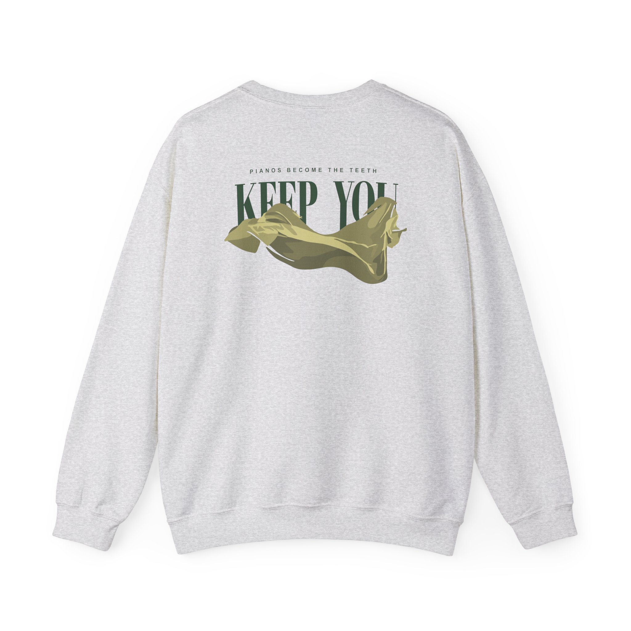 Pianos Become the Teeth Keep You Drape Unisex Heavy Blendâ„¢ Crewneck Sweatshirt