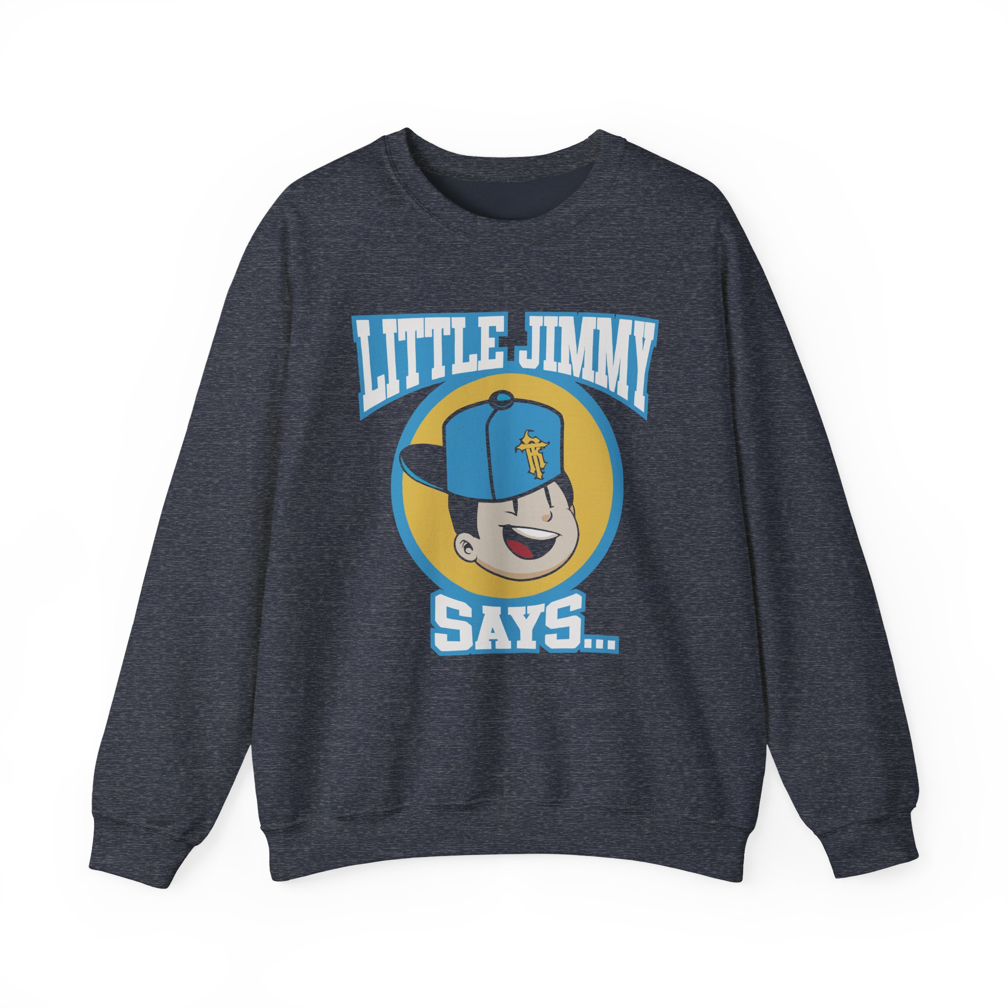 R Truth Little Jimmy Unisex Heavy Blendâ„¢ Crewneck Sweatshirt