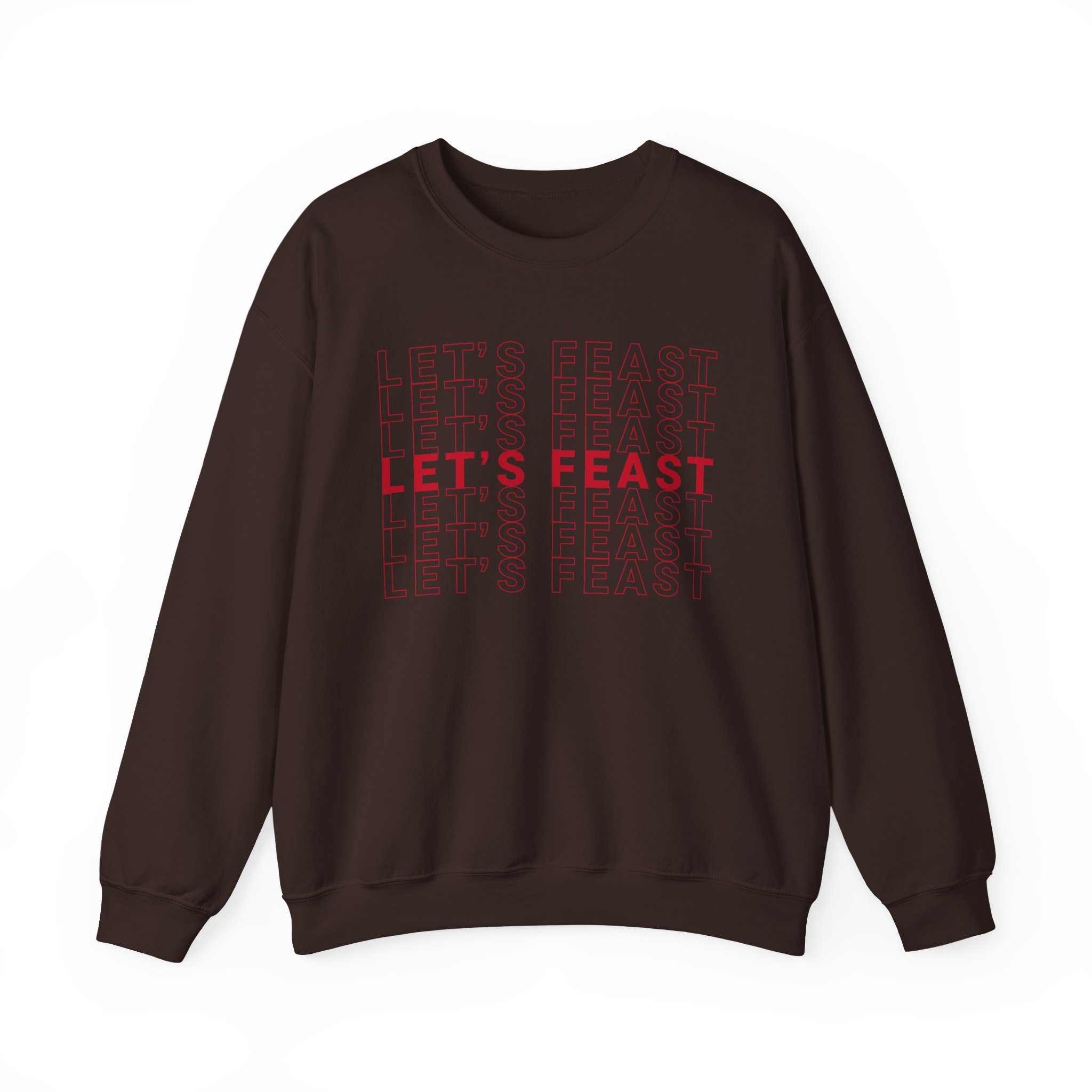 Elyse Myers Let’s Feast Unisex Heavy Blend™ Crewneck Sweatshirt
