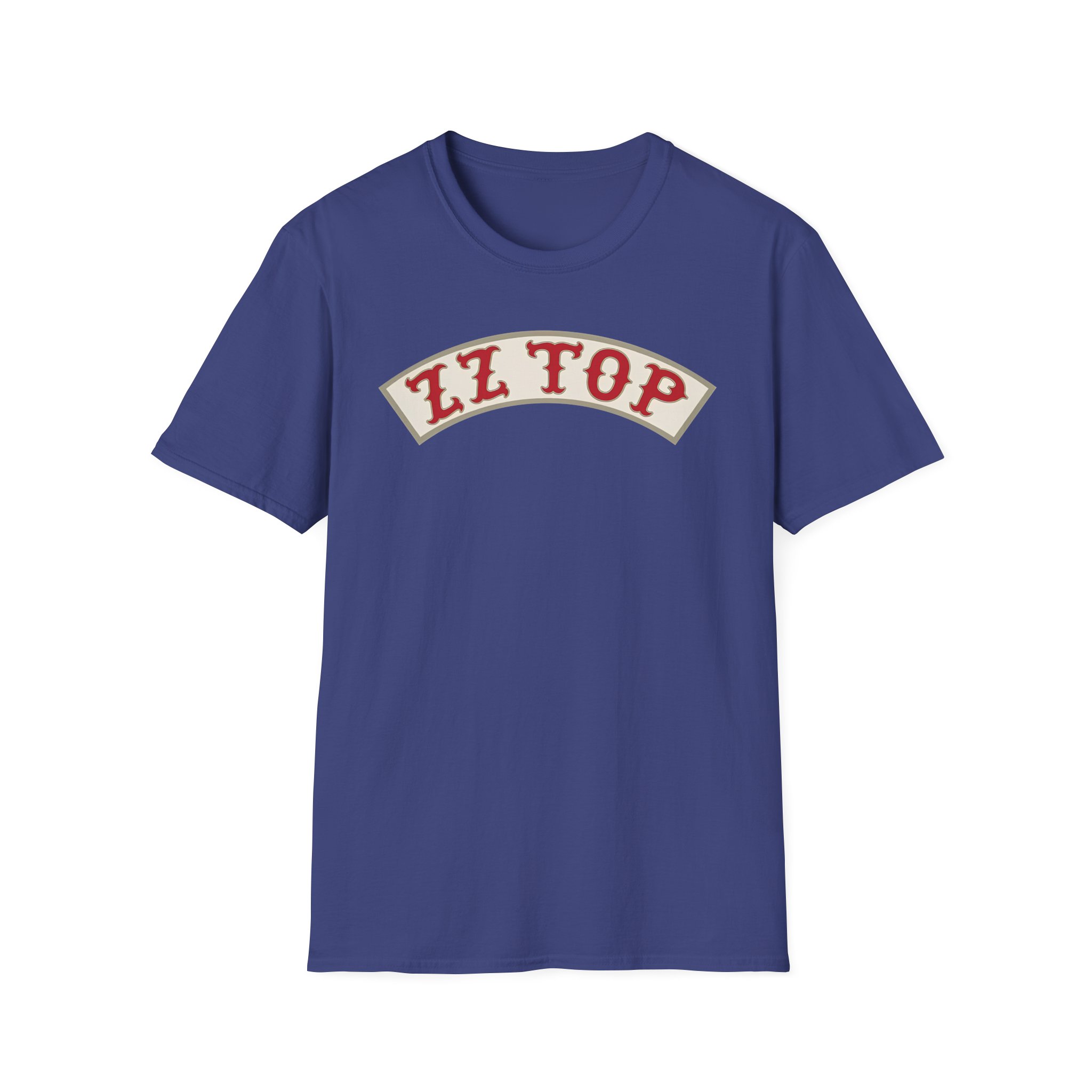 Zz Top Banner Logo Unisex Softstyle T-Shirt