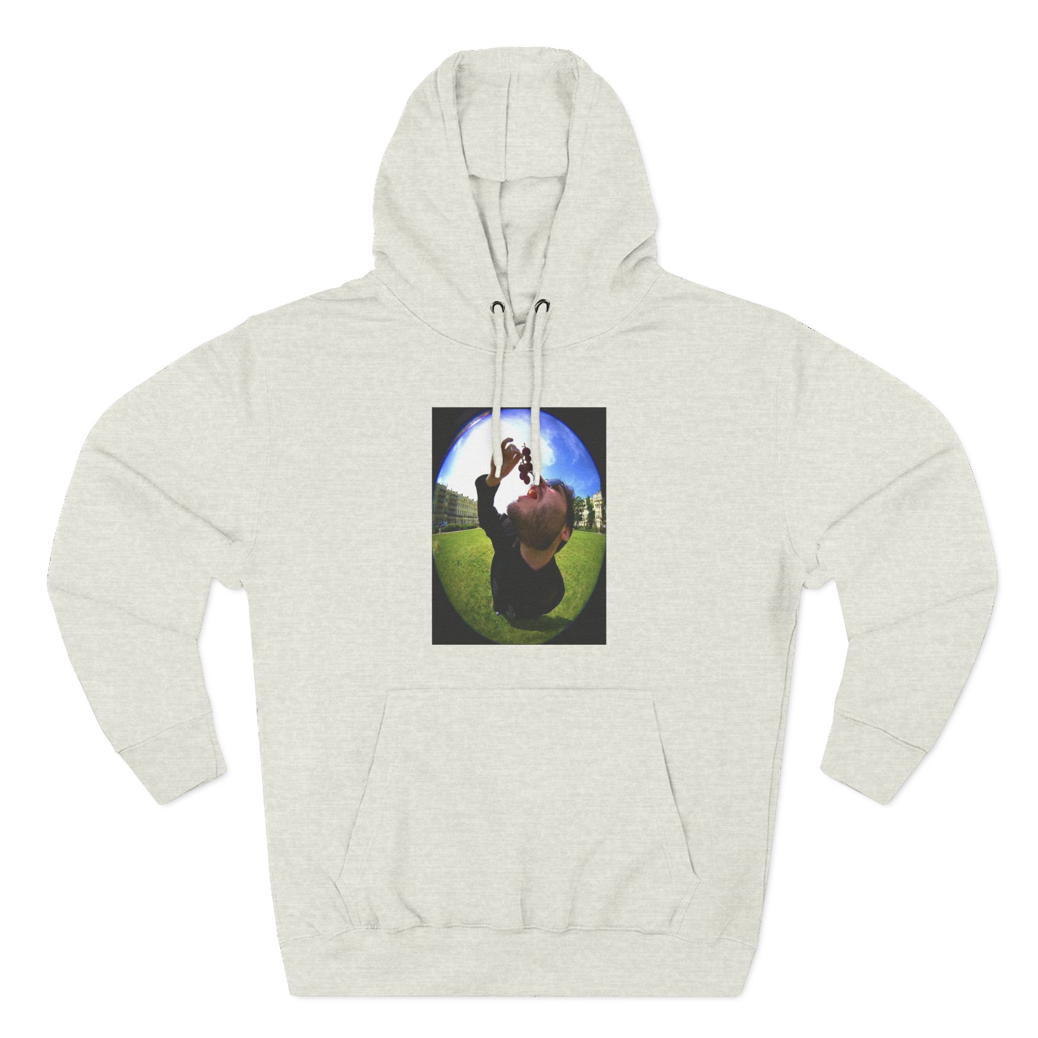 Grapes by James Marriott Three-Panel Fleece Hoodie