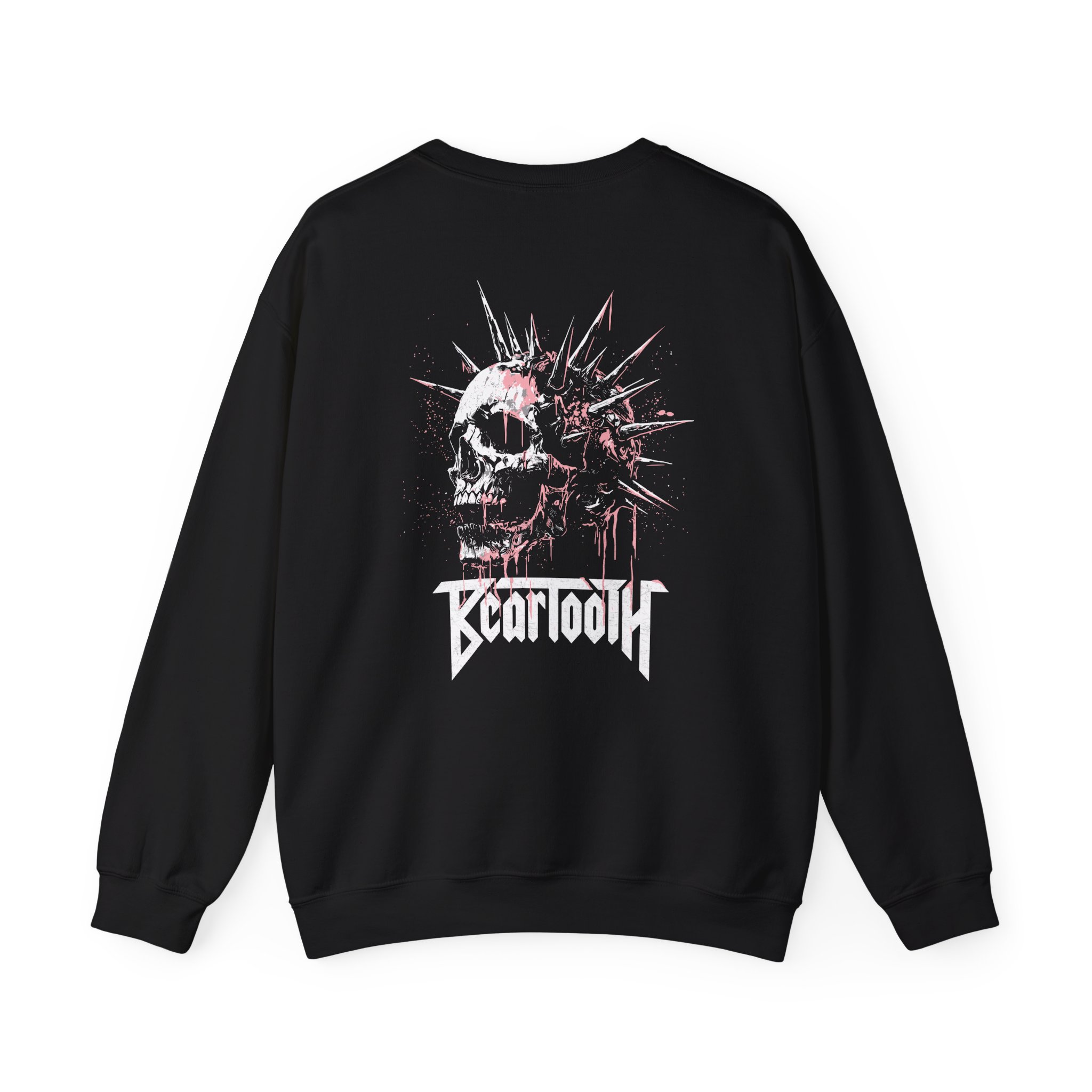 Beartooth Spike Skull Unisex Heavy Blendâ„¢ Crewneck Sweatshirt