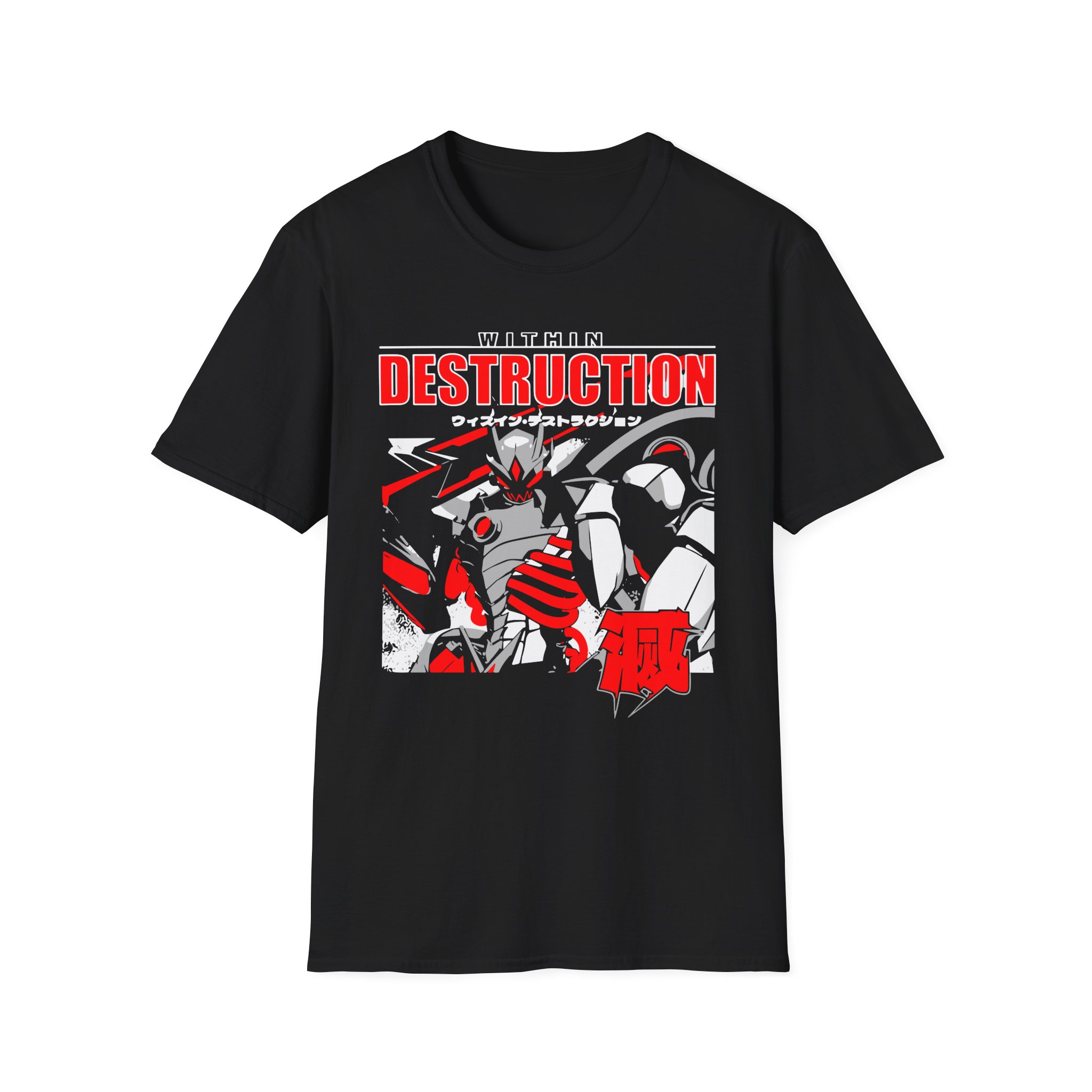 Within Destruction Animetal Unisex Softstyle T-Shirt