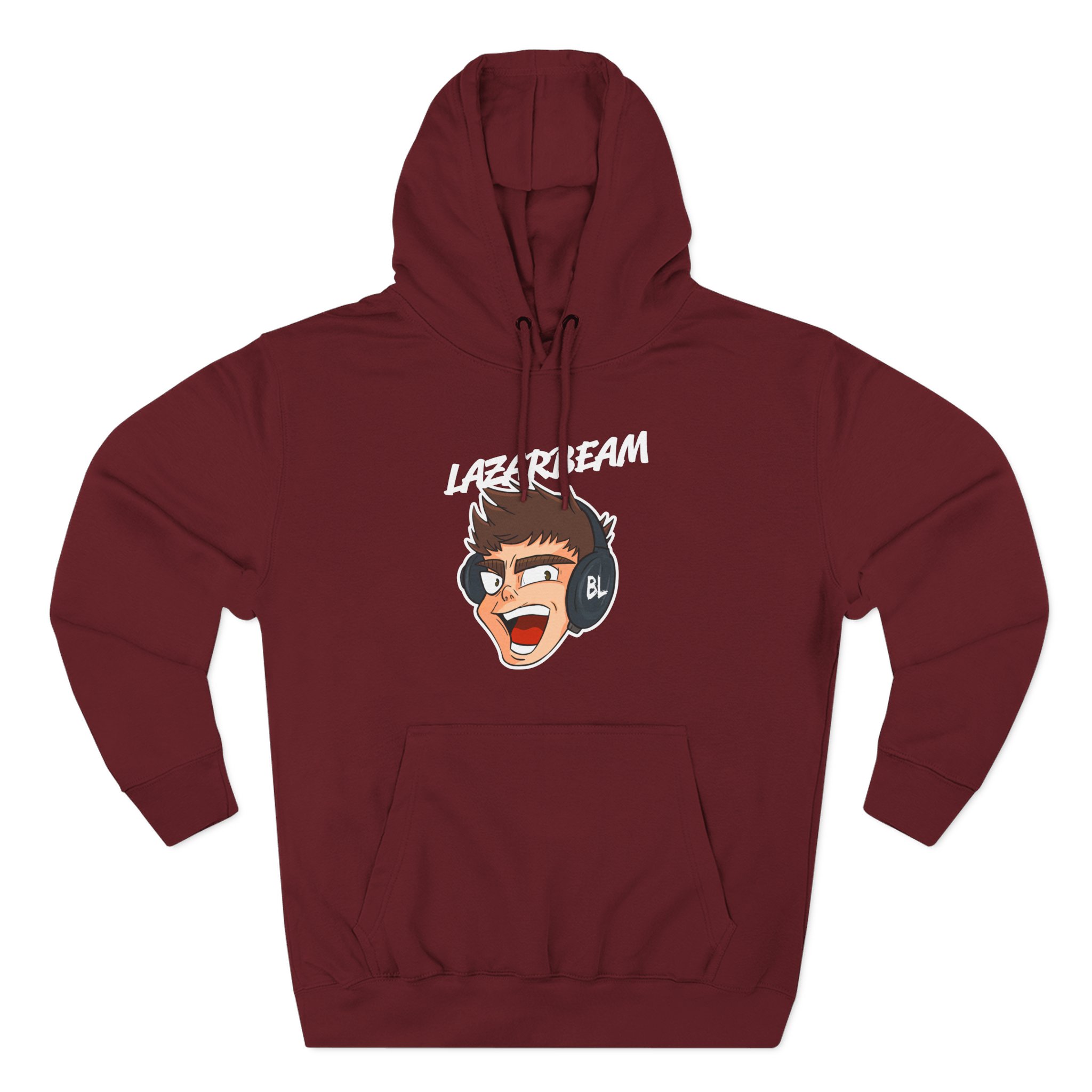 Lazarbeam Three-Panel Fleece Hoodie