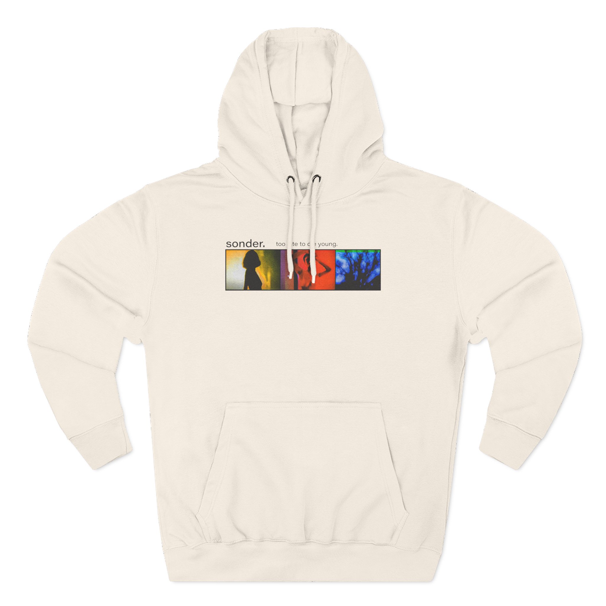 Sonder Three-Panel Fleece Hoodie