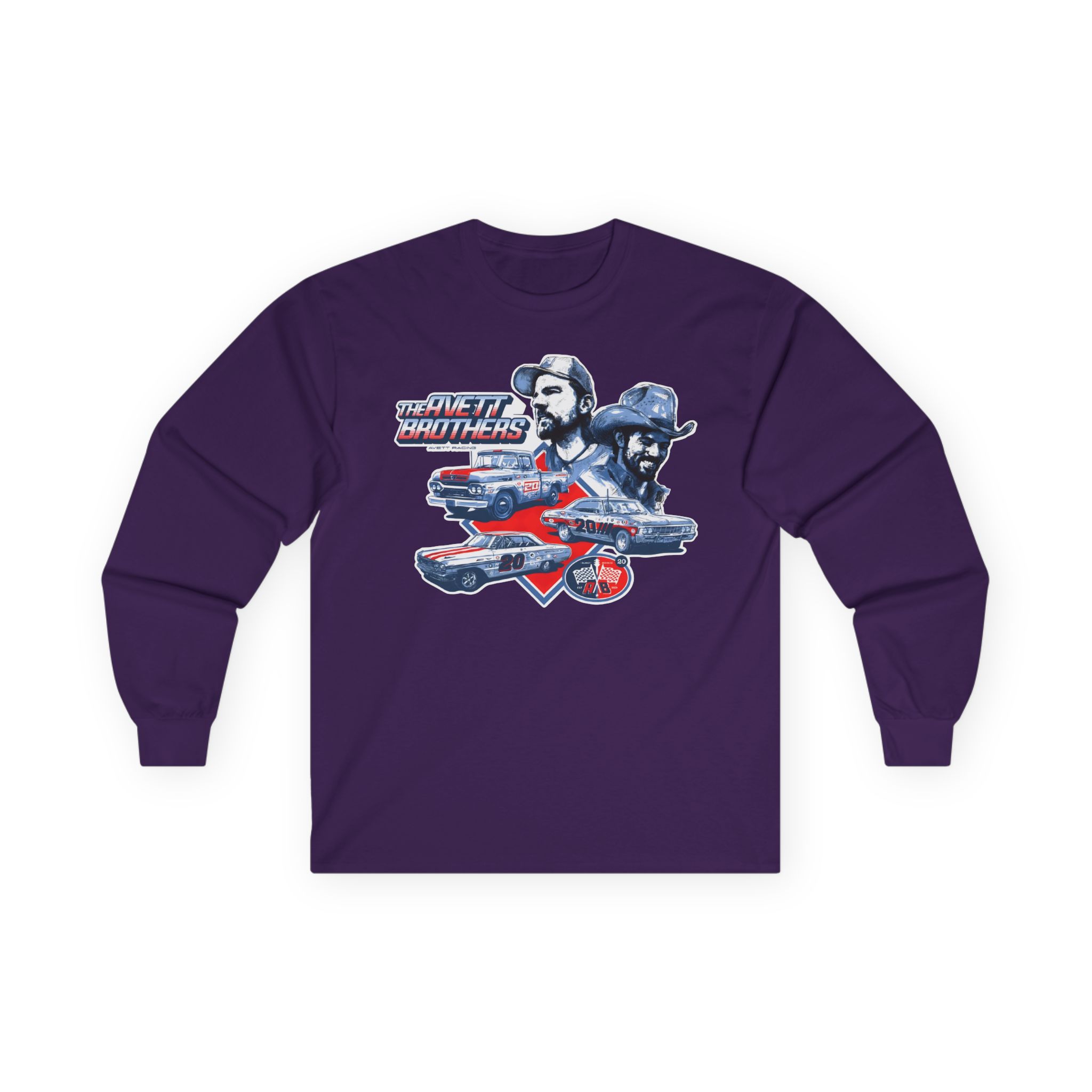 Avett Brothers Vintage Car Unisex Ultra Cotton Long Sleeve Tee