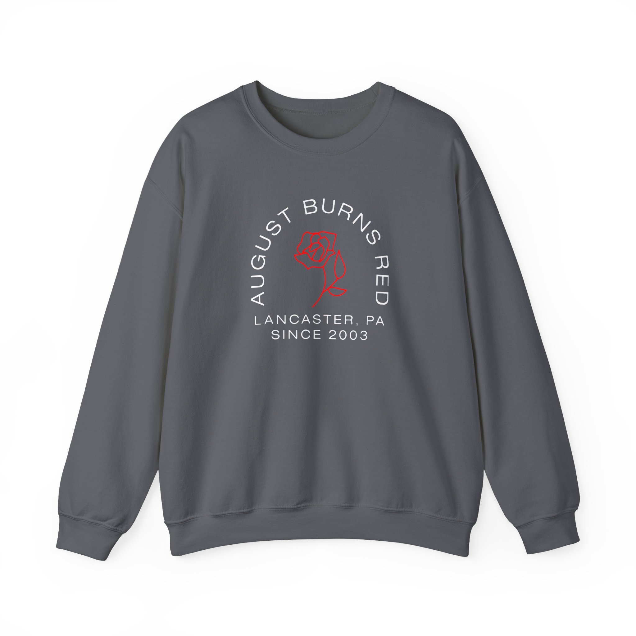 August Burns Red Rose Unisex Heavy Blendâ„¢ Crewneck Sweatshirt
