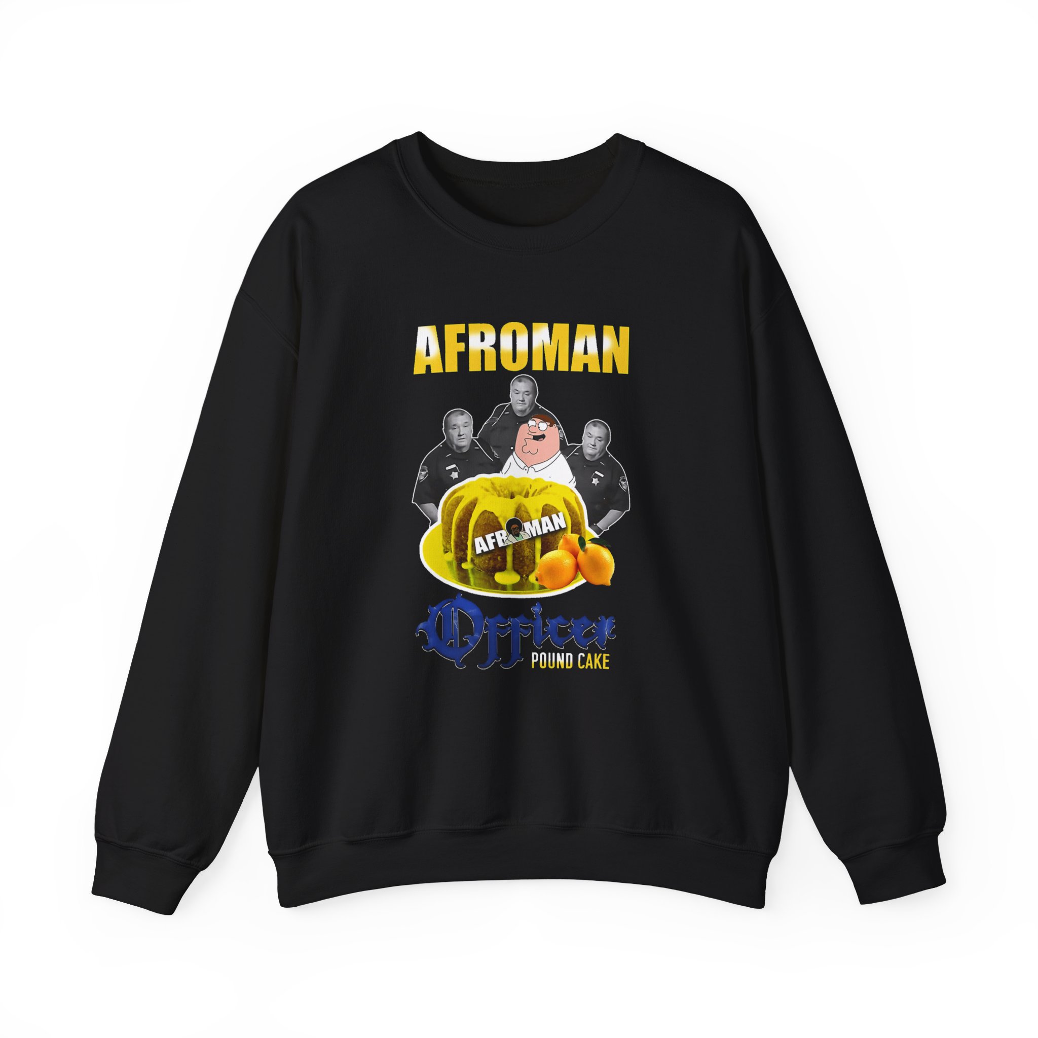 Afroman Lemon Pound Cake Unisex Heavy Blendâ„¢ Crewneck Sweatshirt