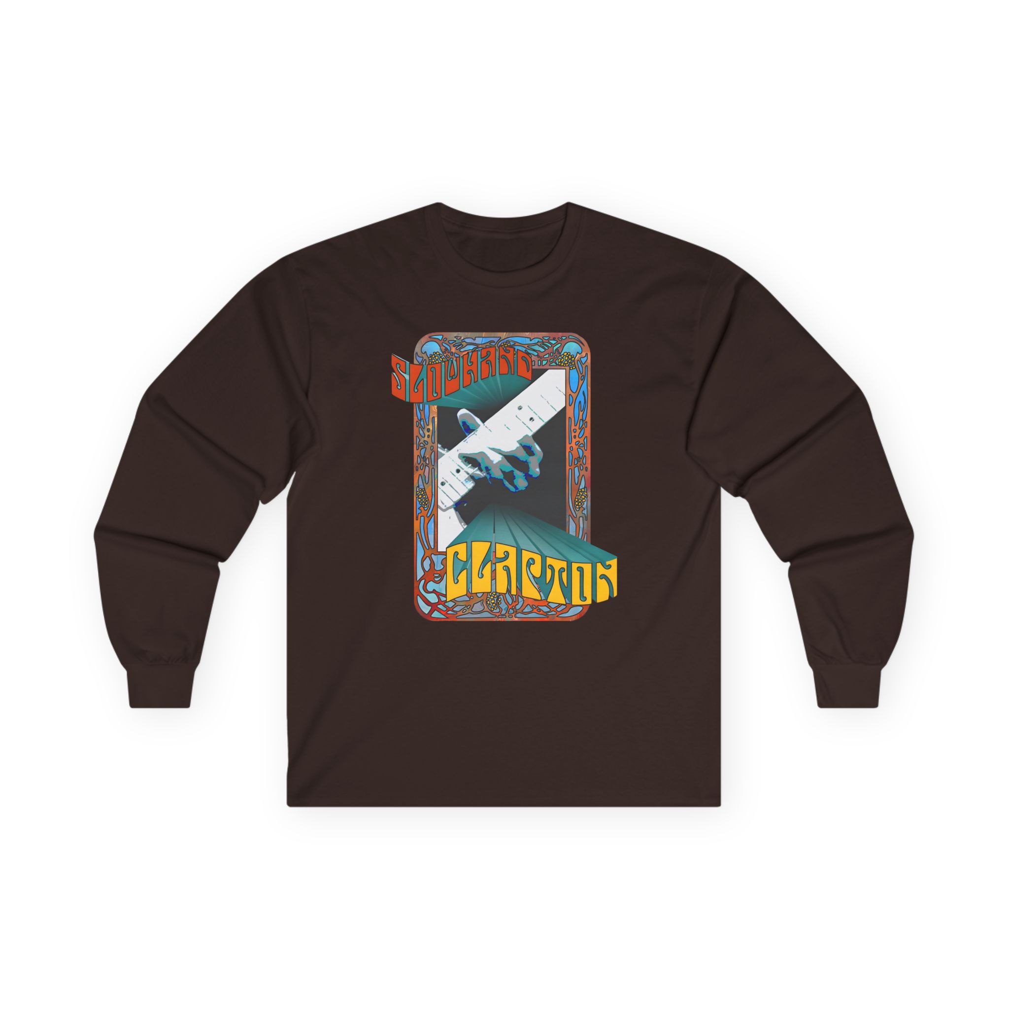Eric Clapton Psychedelic Slowhand Unisex Ultra Cotton Long Sleeve Tee