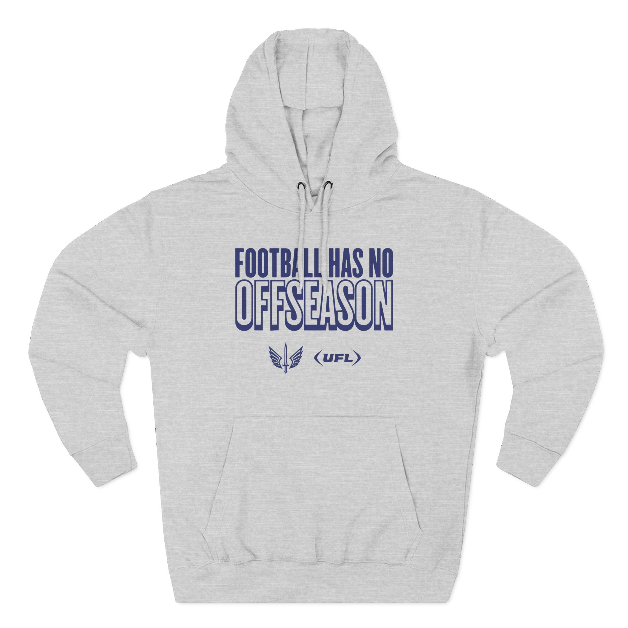 St. Louis Battlehawks Football Has No Offseason Three-Panel Fleece Hoodie