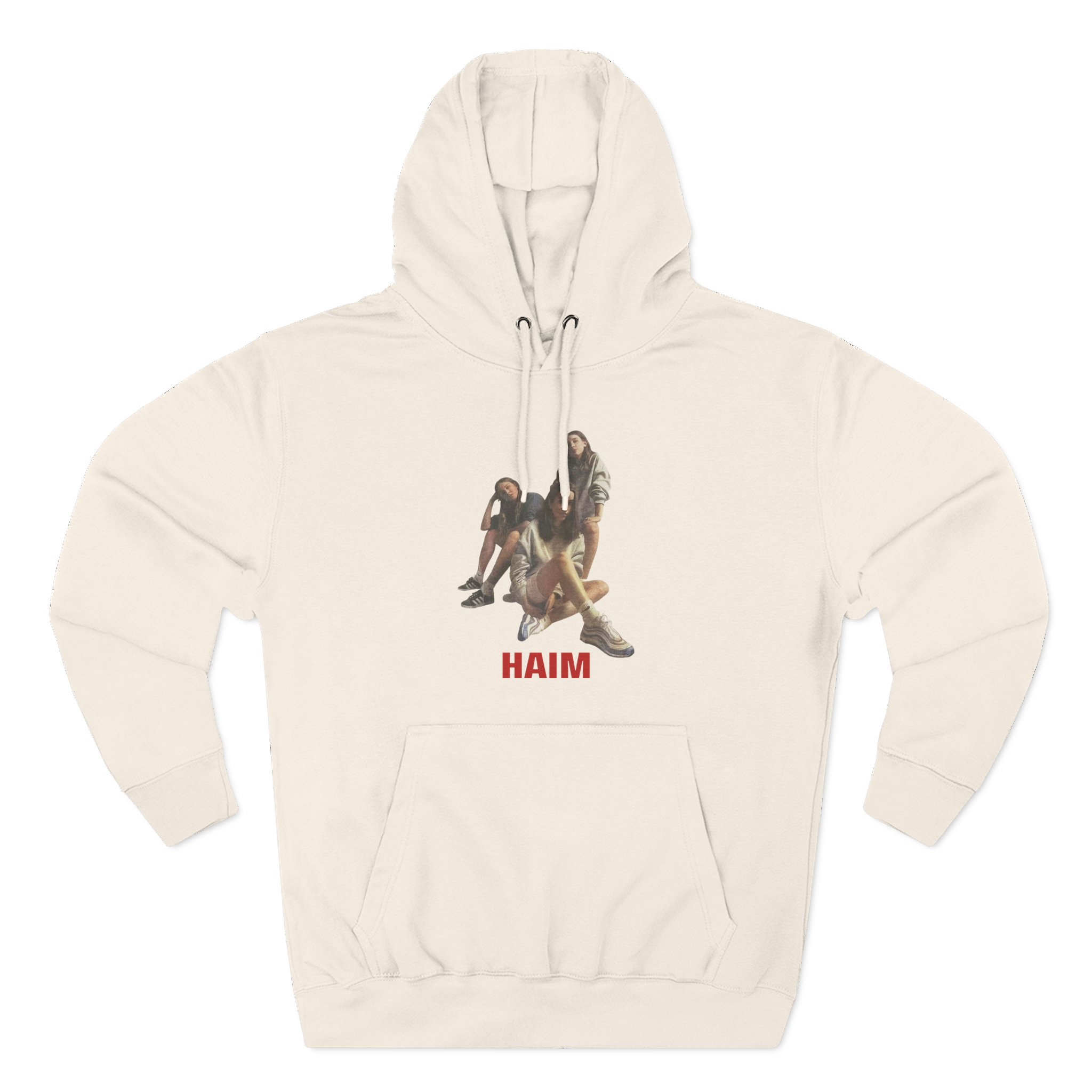 Haim Concert From the Year They Played Three-Panel Fleece Hoodie