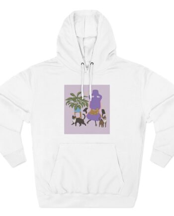 Lilsimsie Three-Panel Fleece Hoodie
