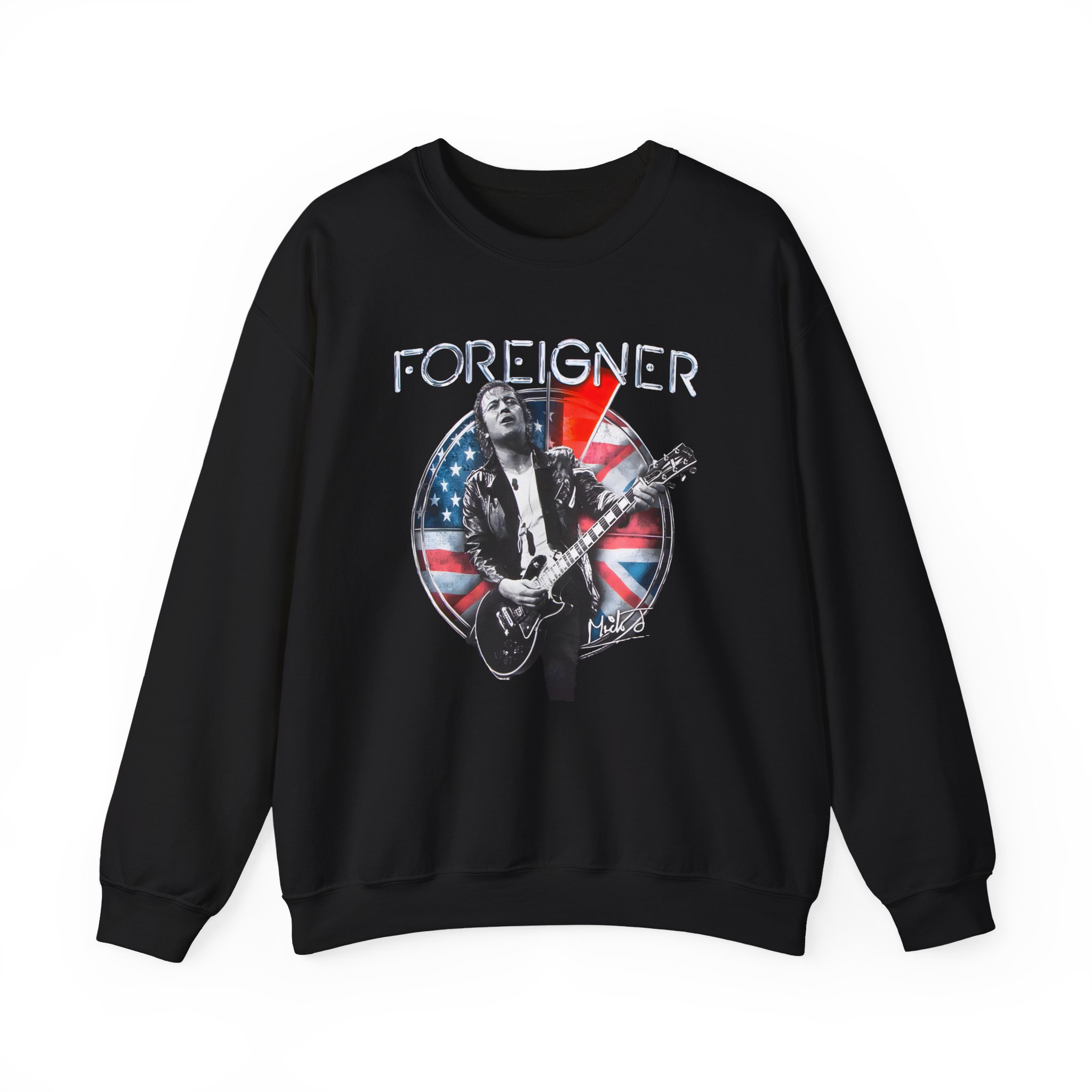 Foreigner Mick Jones Unisex Heavy Blendâ„¢ Crewneck Sweatshirt