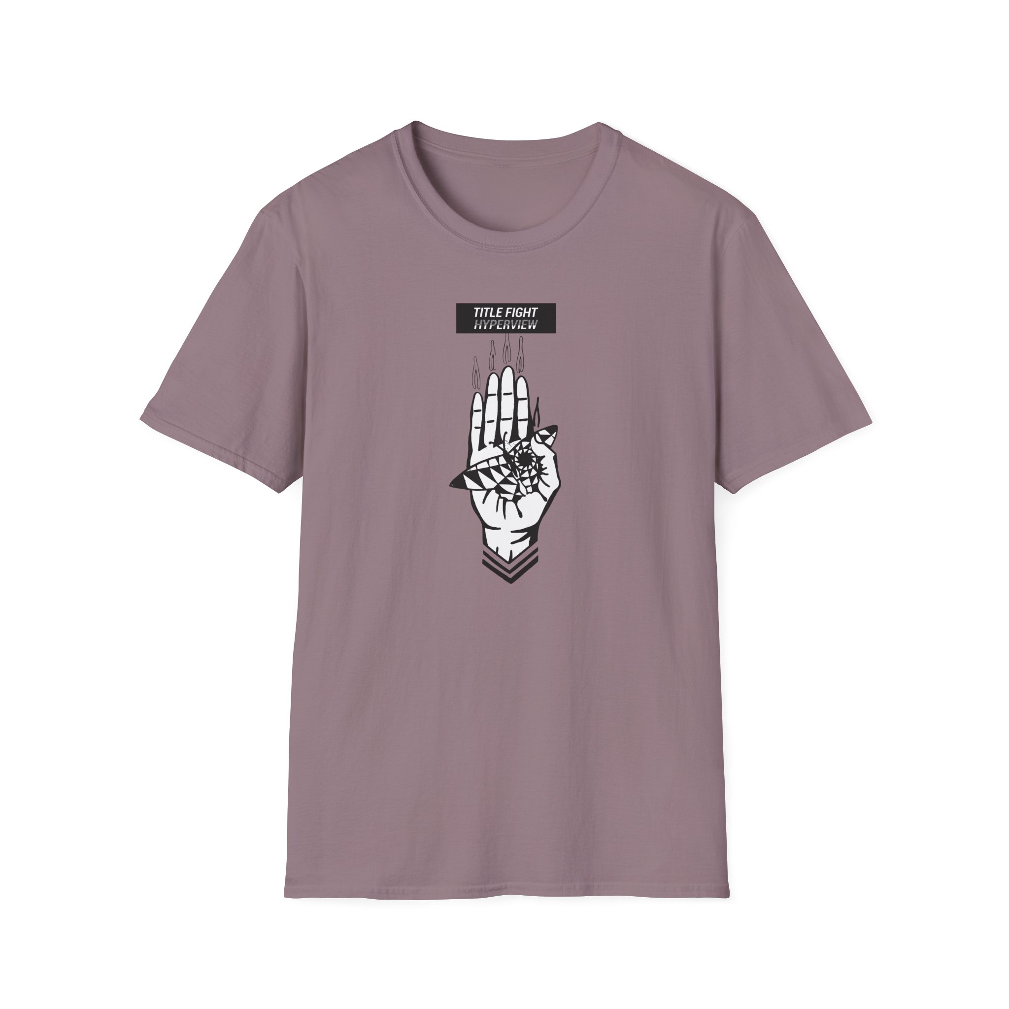 Title Fight Hyperview Hand Unisex Softstyle T-Shirt