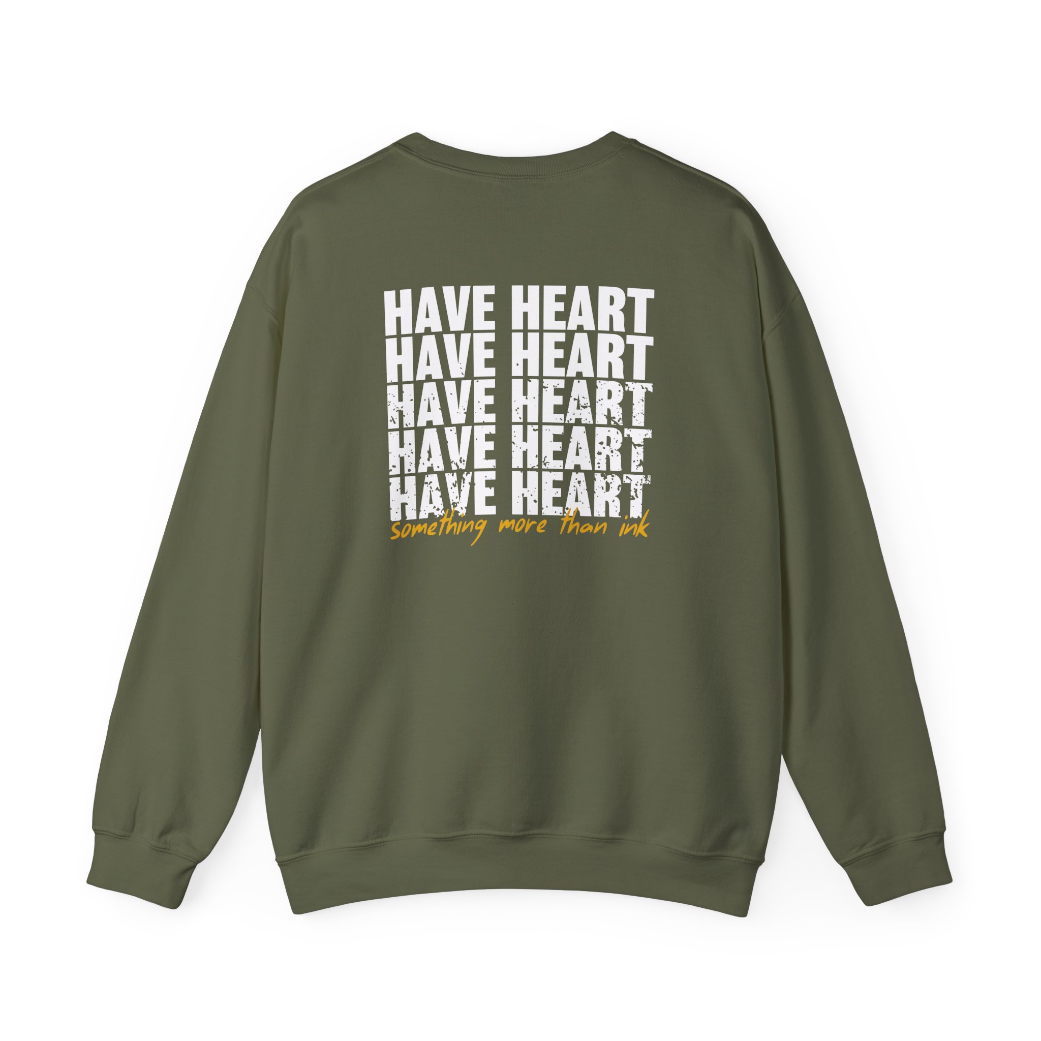 Have Heart Something More Than Ink Unisex Heavy Blendâ„¢ Crewneck Sweatshirt