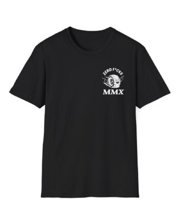 Monstermax Zero Fucks Unisex Softstyle T-Shirt