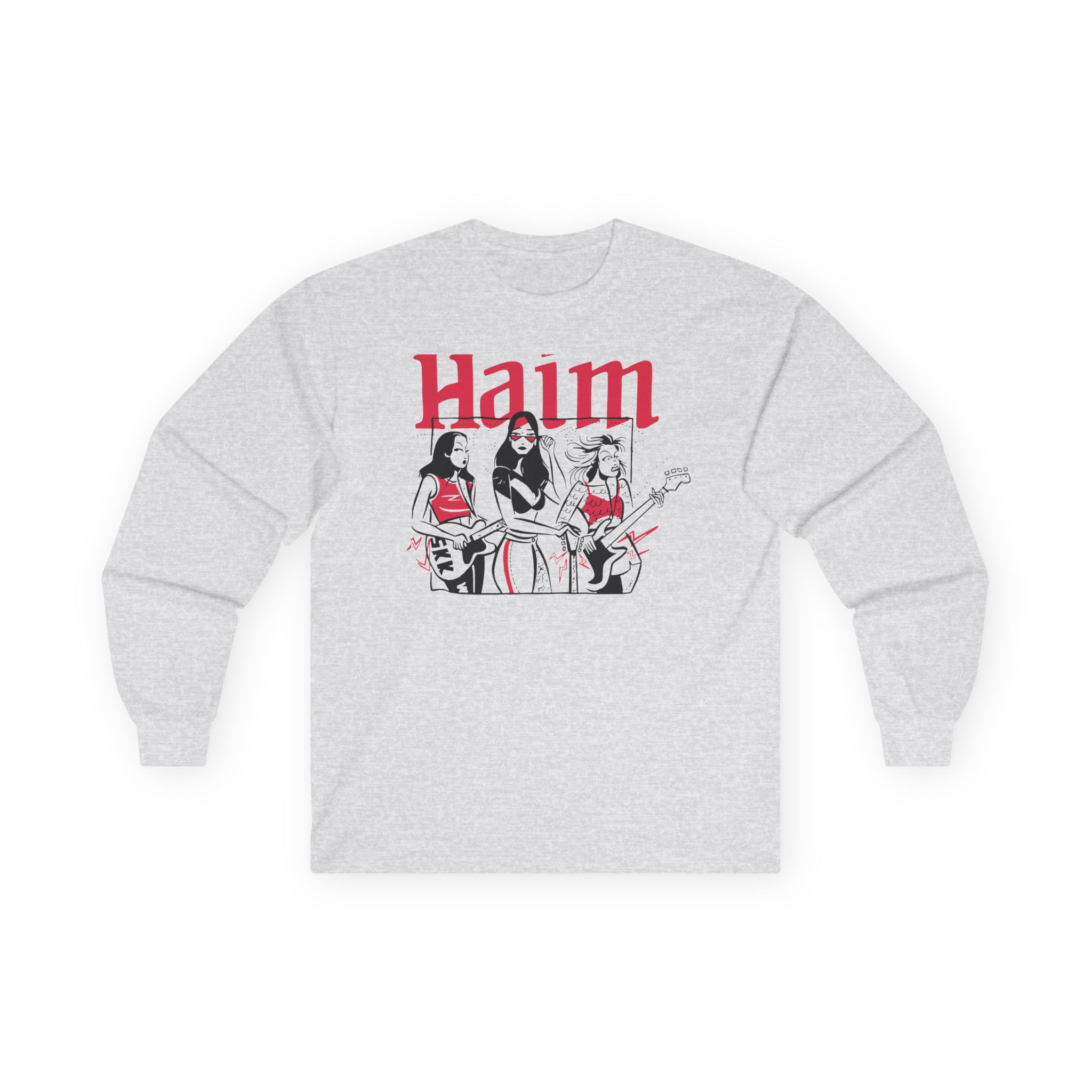 Haim Unisex Ultra Cotton Long Sleeve Tee