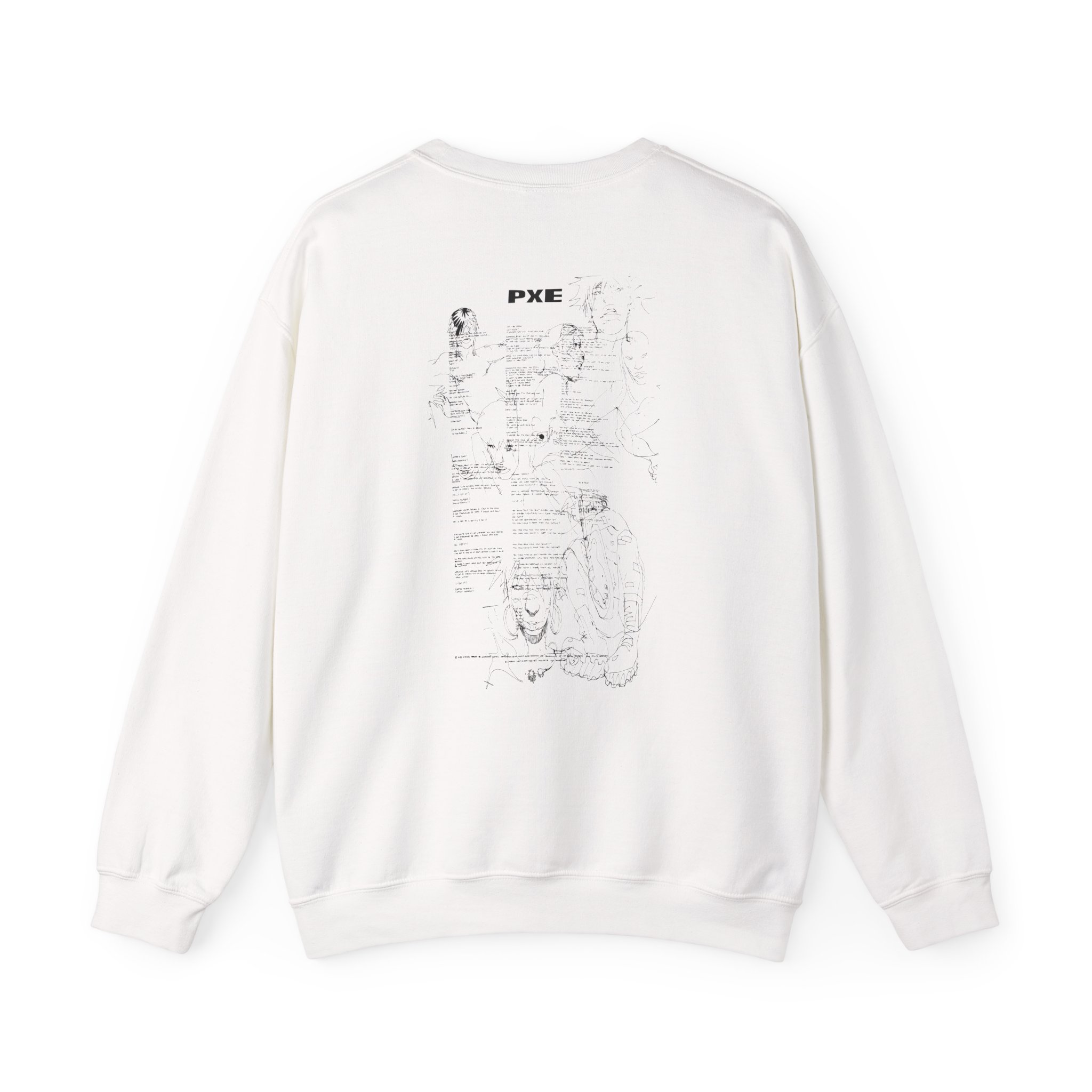 Ecco2k in the Flesh Unisex Heavy Blendâ„¢ Crewneck Sweatshirt