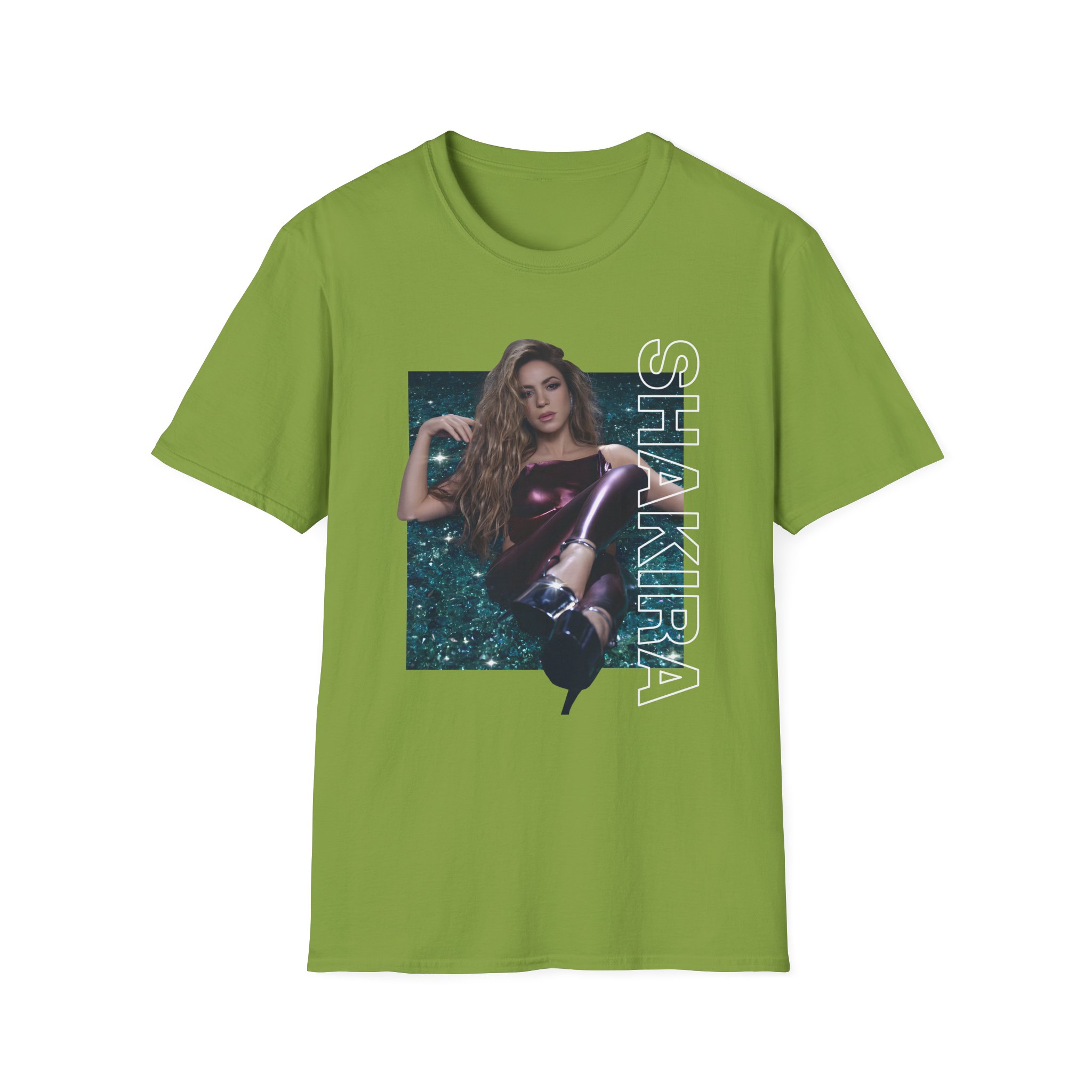 Shakira Emerald Unisex Softstyle T-Shirt