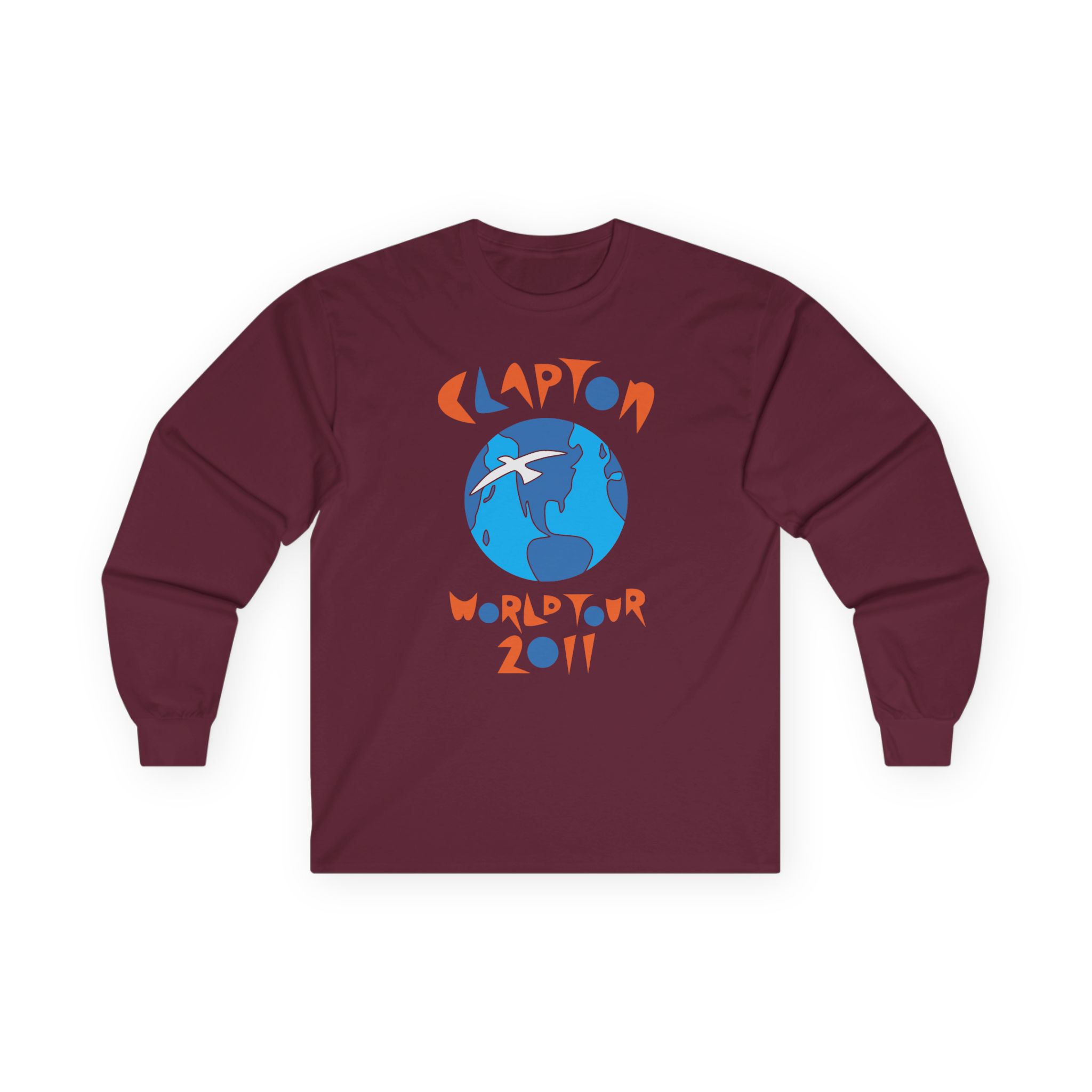 Eric Clapton World Tour 2011 Unisex Ultra Cotton Long Sleeve Tee