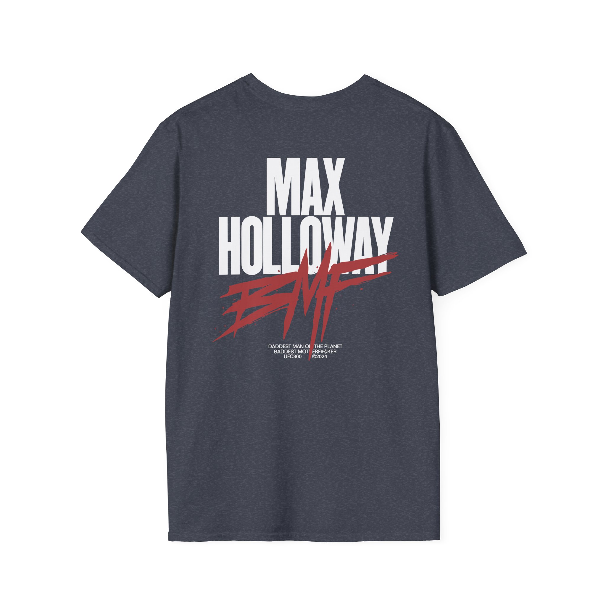 Max Holloway Dmp/bmf Cypress Unisex Softstyle T-Shirt