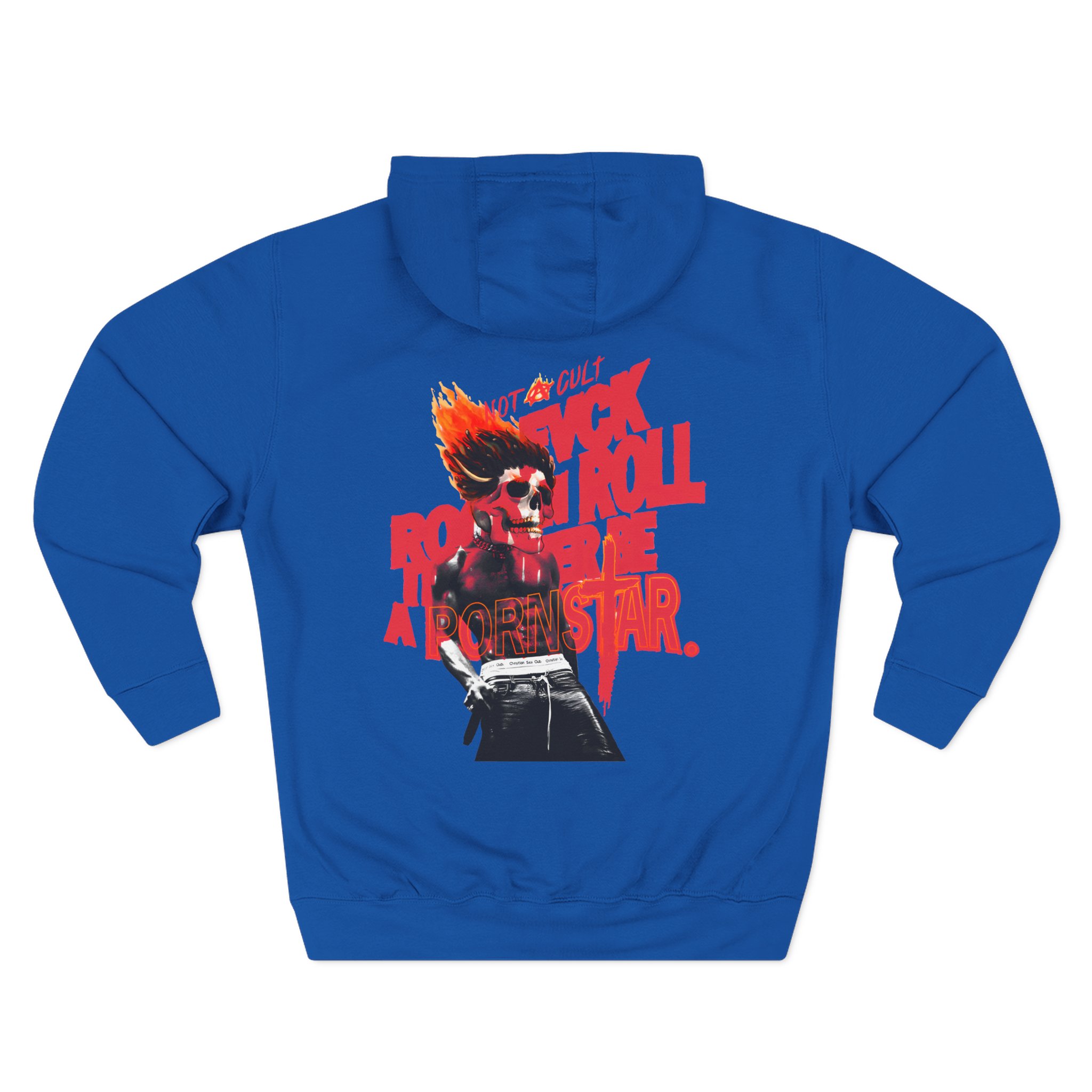 Saint Jhn Fvck Rock and Roll Three-Panel Fleece Hoodie