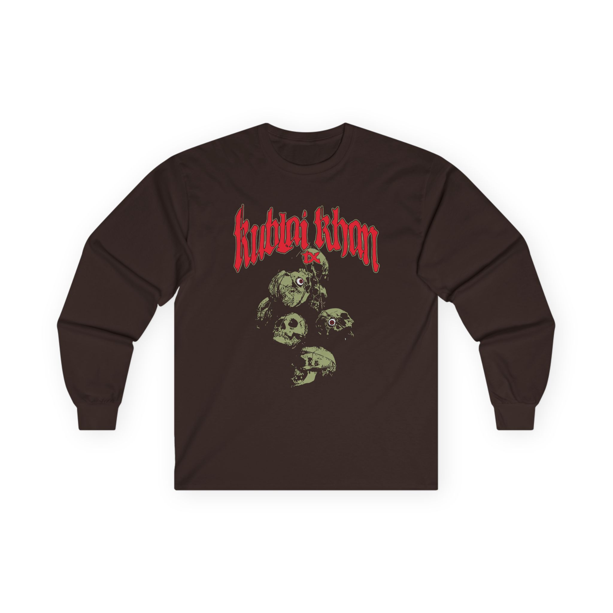 Kublai Khan - Skull Unisex Ultra Cotton Long Sleeve Tee