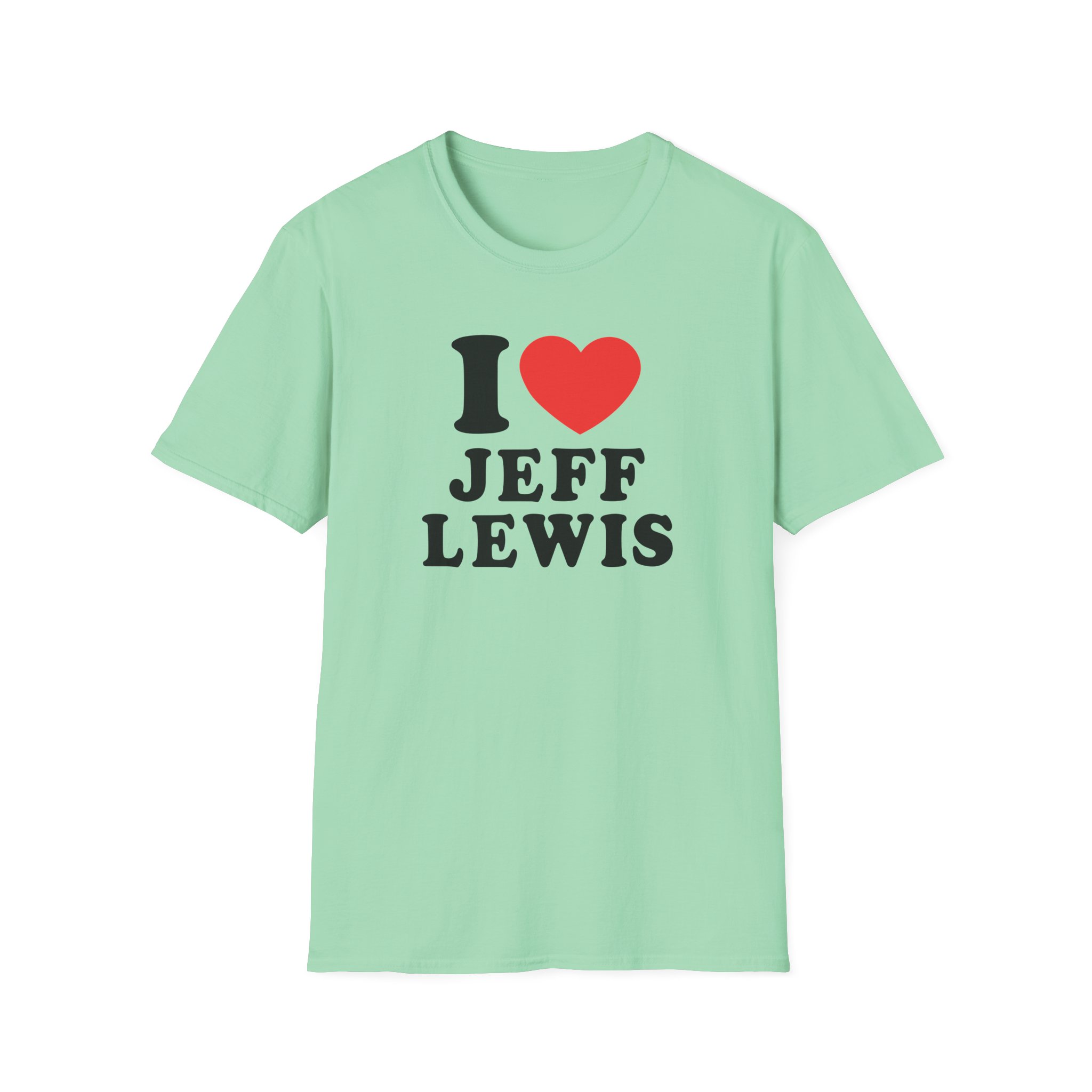 I Love Jeff Lewis Unisex Softstyle T-Shirt