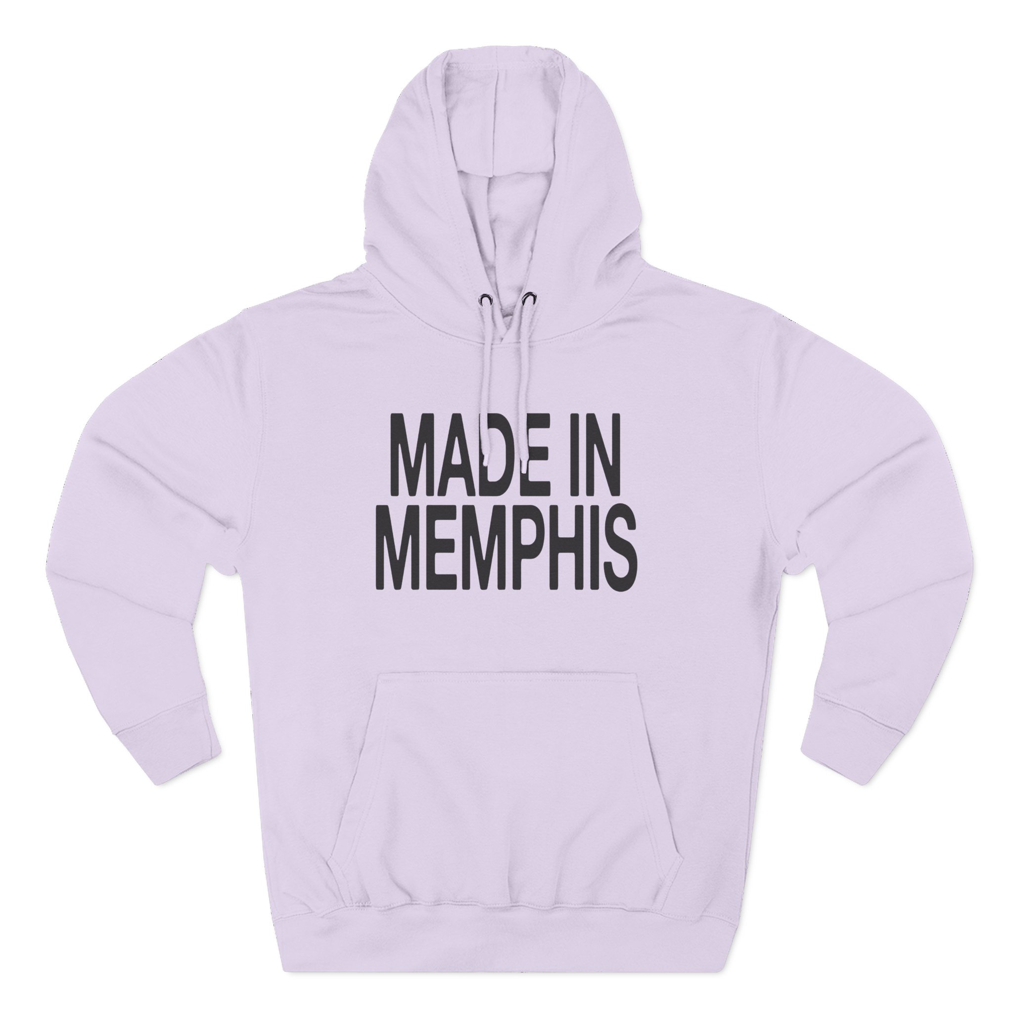 JT Made in Memphis Three-panel Fleece Hoodie