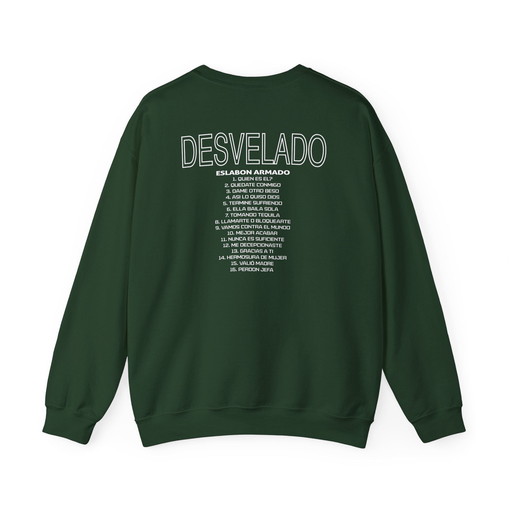 Eslabon Armado Desvelado Album Unisex Heavy Blendâ„¢ Crewneck Sweatshirt