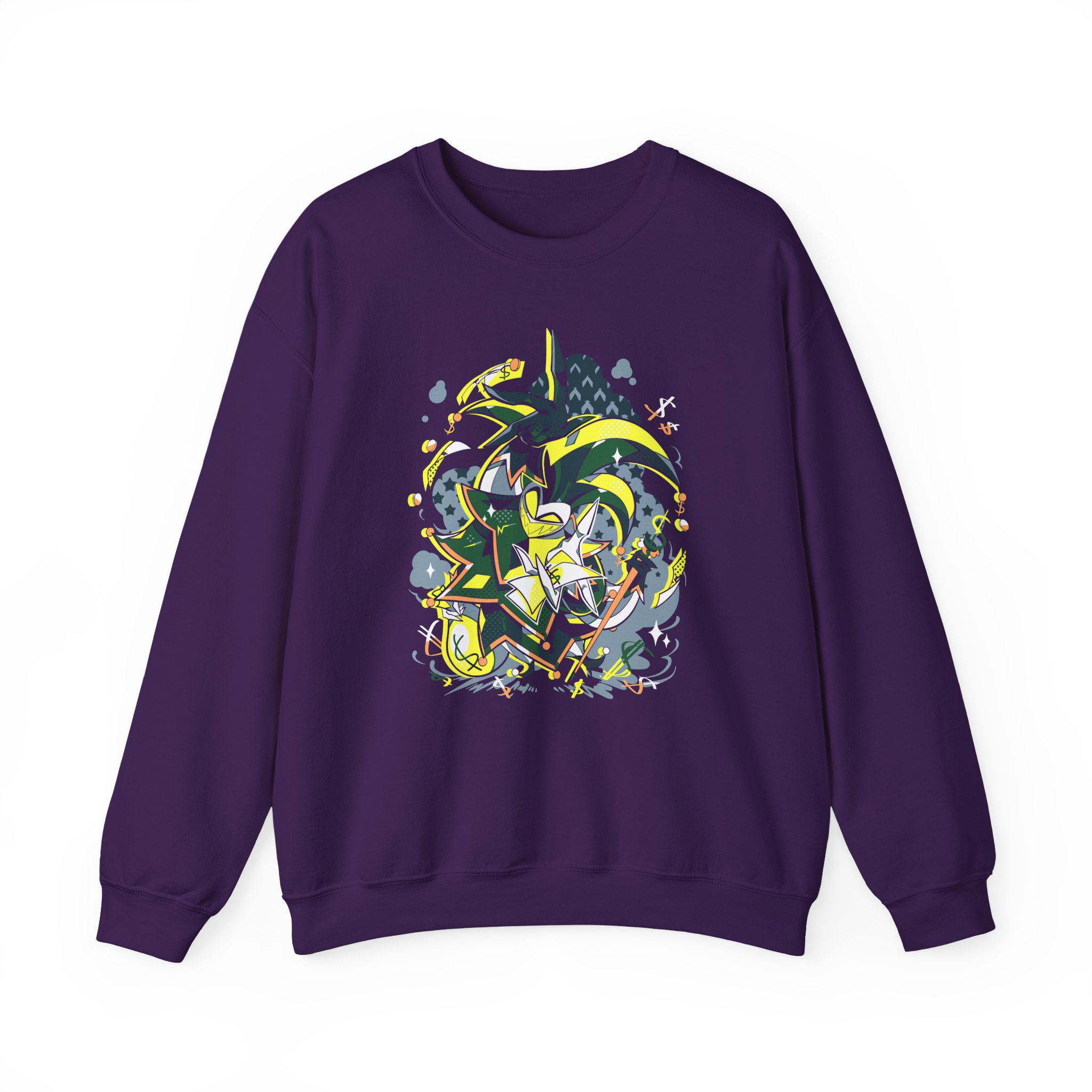 Vivziepop Mammon Unisex Heavy Blendâ„¢ Crewneck Sweatshirt