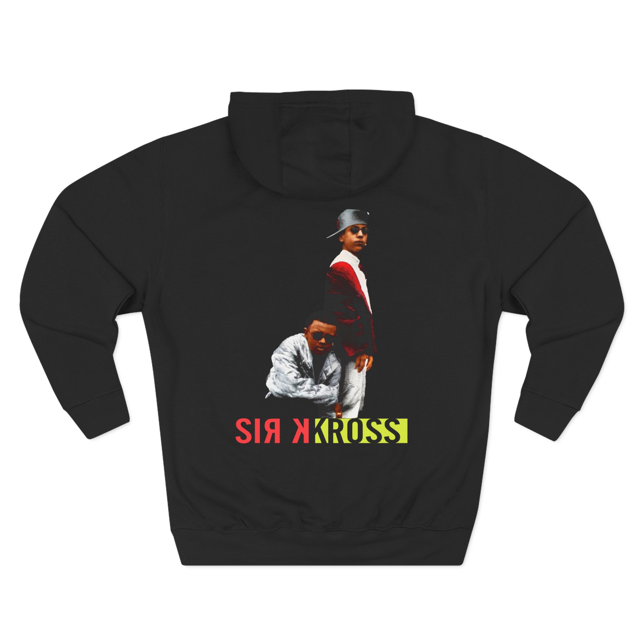 Vintage 90s Kris Kross Hip Hop Duo Three-Panel Fleece Hoodie