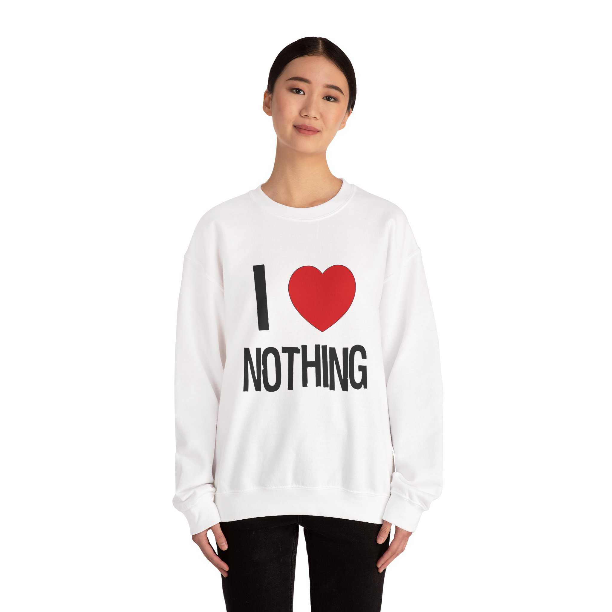Armor for Sleep I Heart Nothing Unisex Heavy Blend Crewneck Sweatshirt