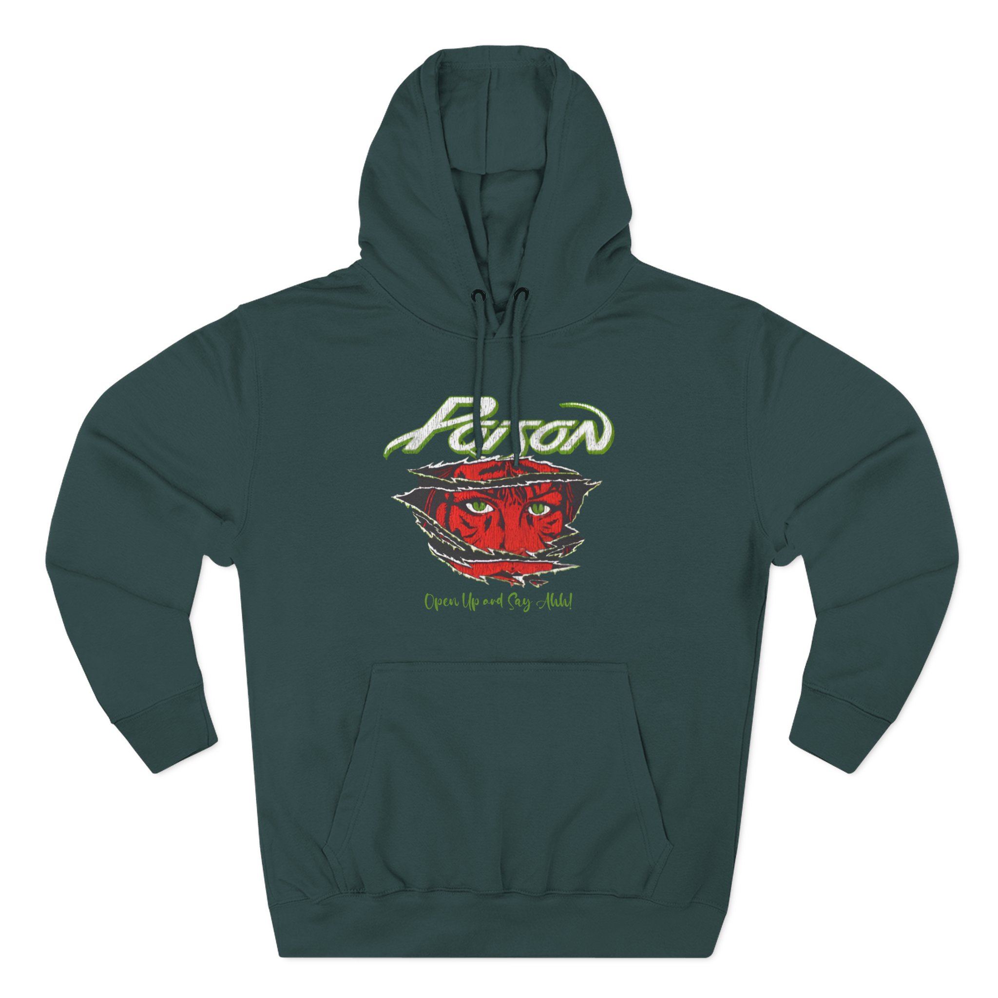 Poison Ahh Three-Panel Fleece Hoodie